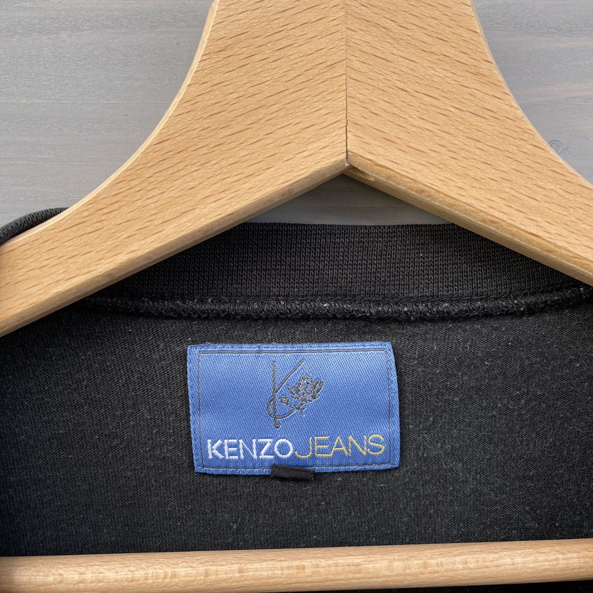 Kenzo × Vintage Vintage Kenzo Jeans Tee t-shirt barcode Size US XL / EU 56 / 4 - 2 Thumbnail