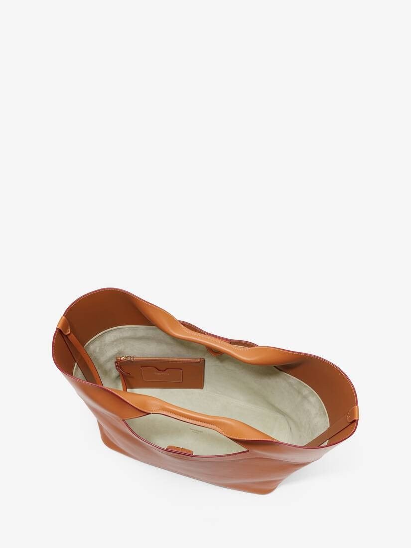 Alexander McQueen o1w1db10925 Size: OS/The Bow in Brown Size ONE SIZE - 4 Thumbnail