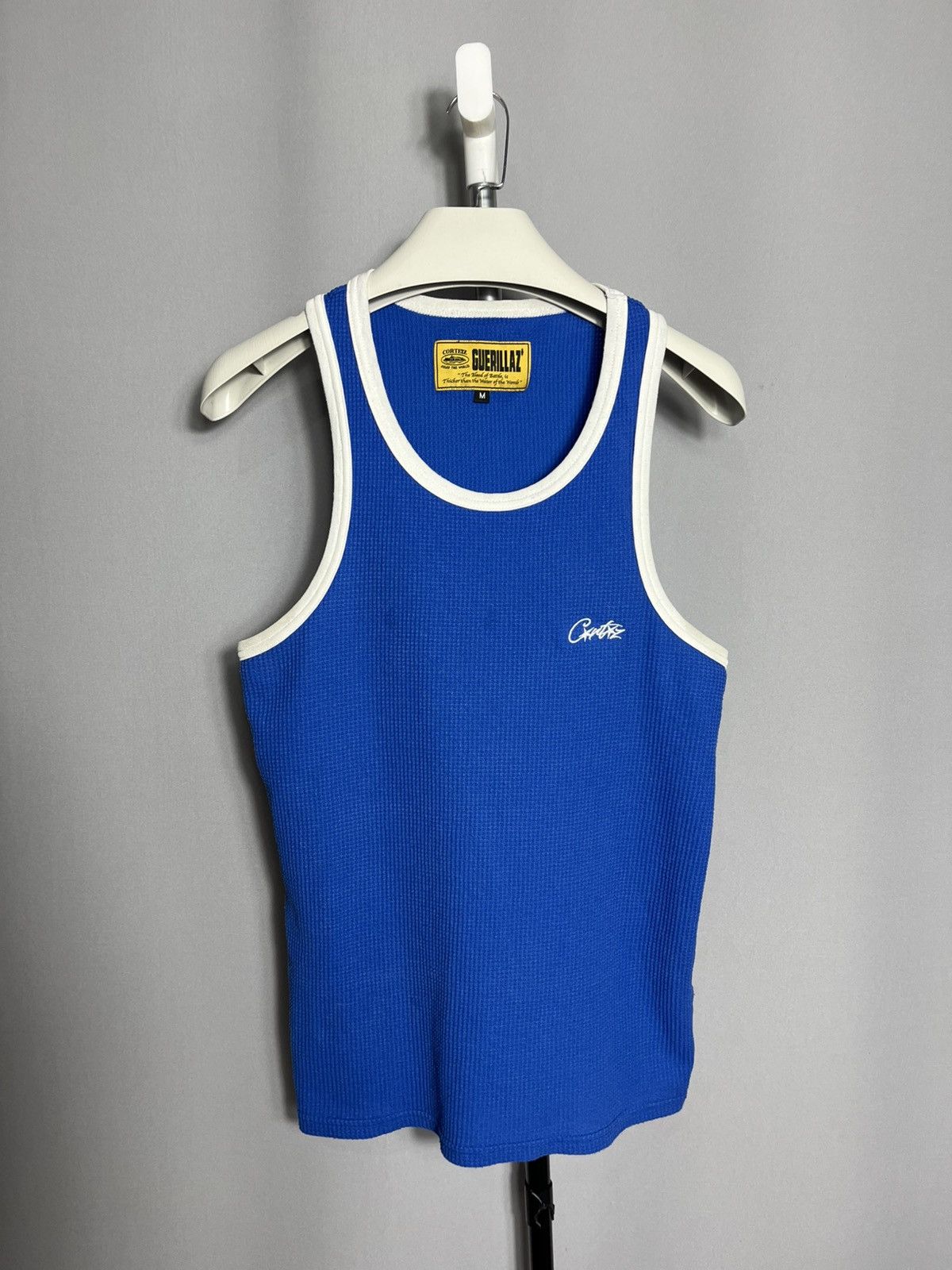 Corteiz CORTEIZ Tank Top White small logo size S-M | Grailed