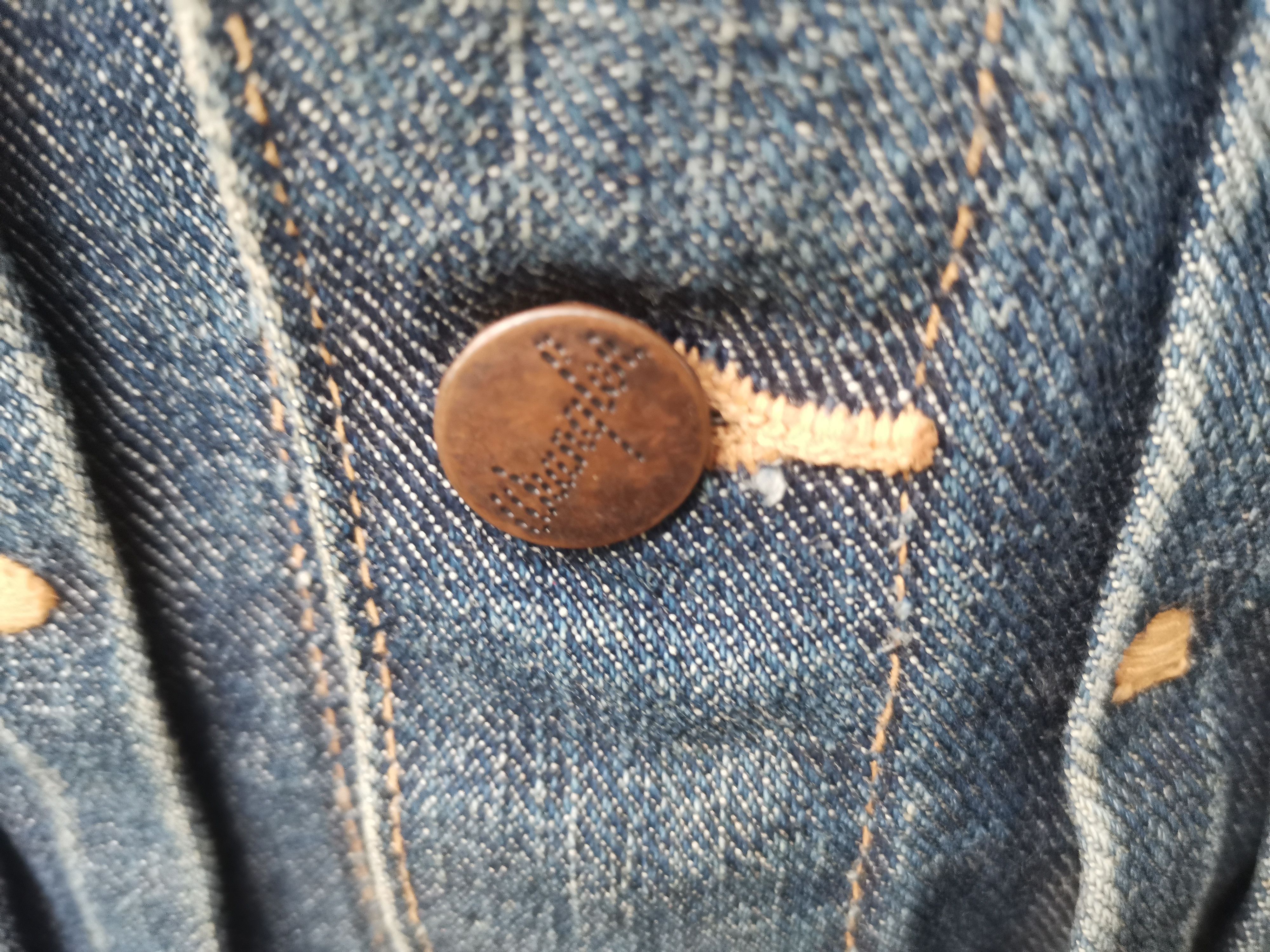 Vintage × Wrangler Rare vintage WRANGLER Trucker jacket Size US M / EU 48-50 / 2 - 7 Thumbnail