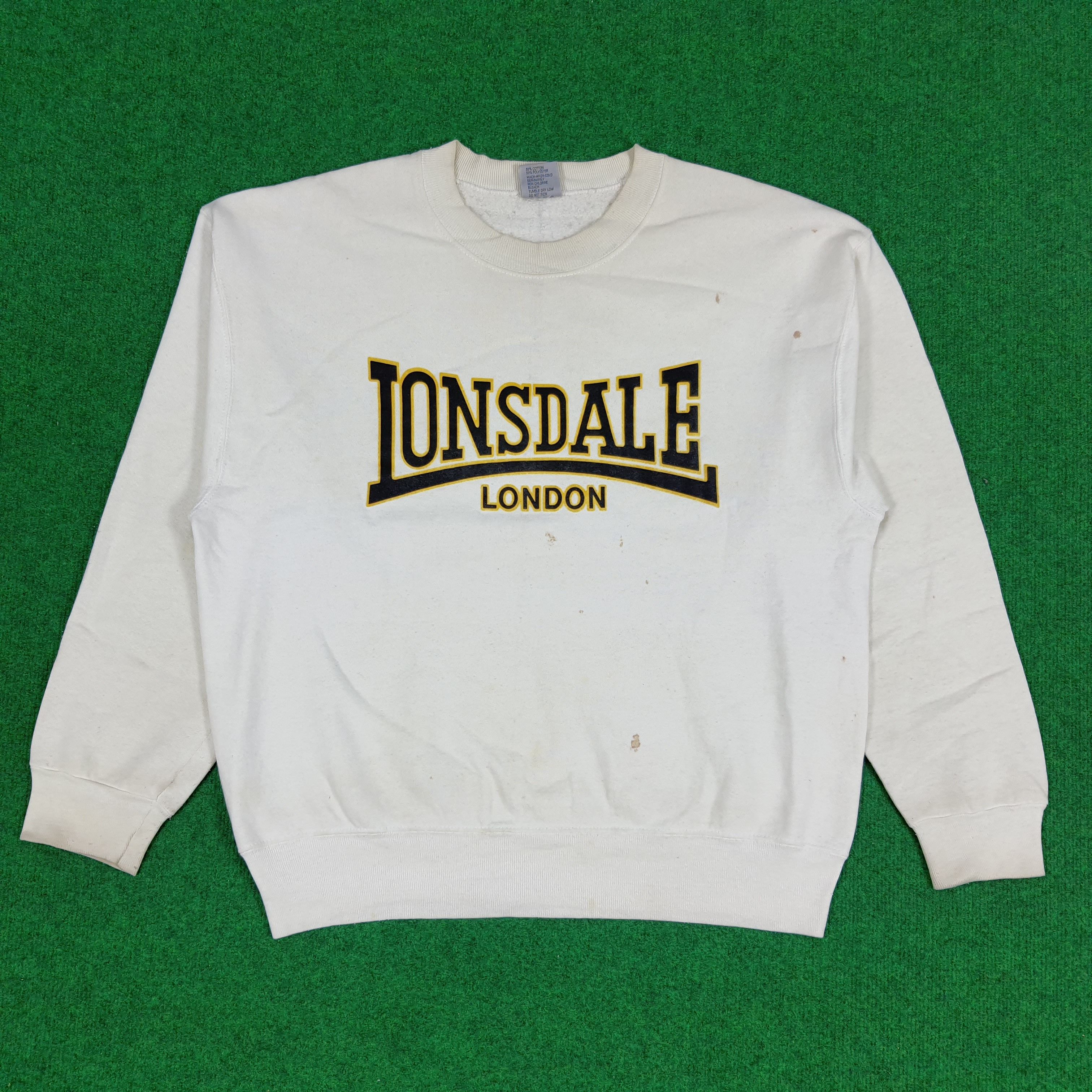 Lonsdale × Vintage Vintage Lonsdale London Martial Art Sports Sweatshirt Size US L / EU 52-54 / 3 - 1 Thumbnail