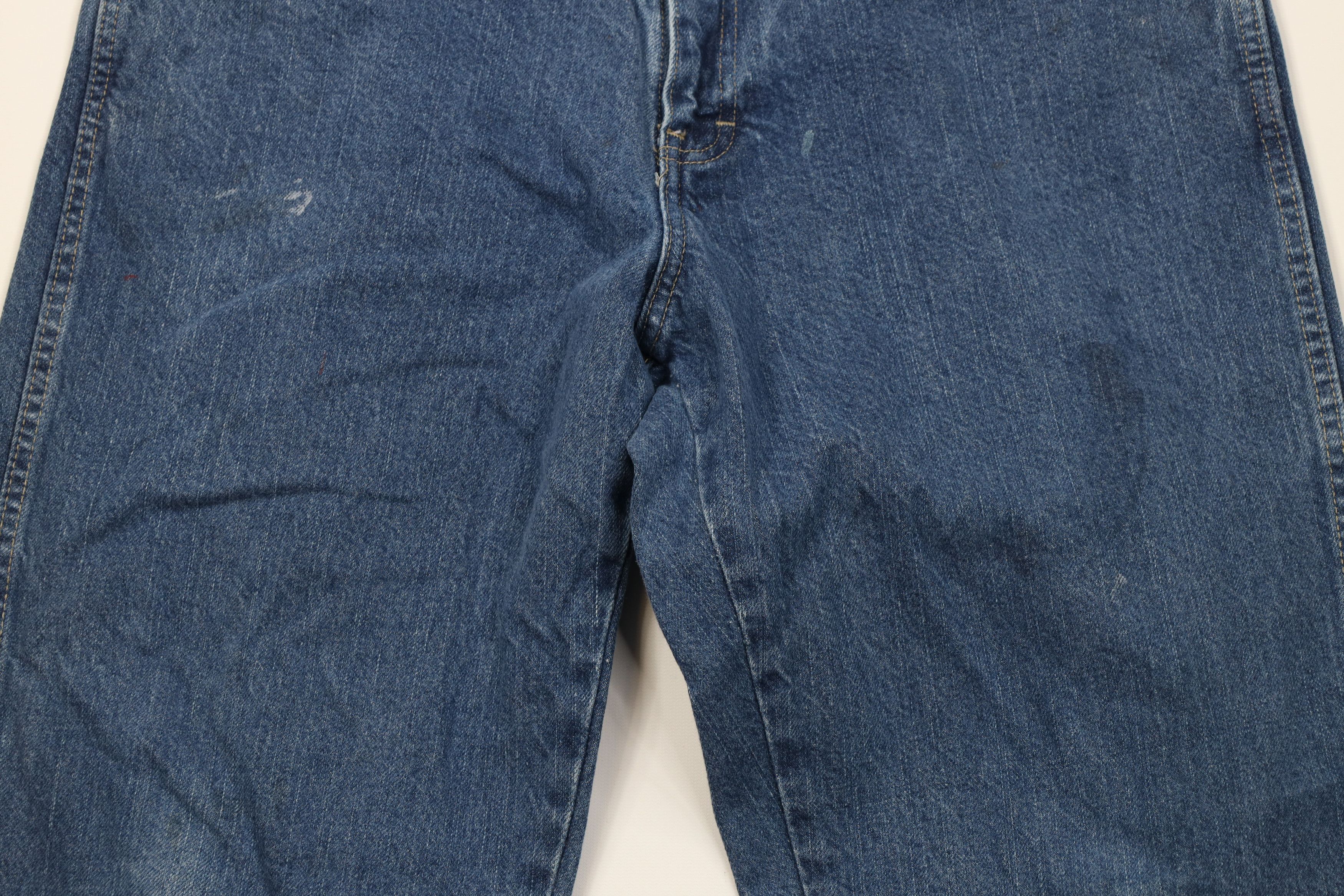 Dickies Vintage Y2K Dickies Wide Leg Dungaree Denim Jeans Blue Size US 34 / EU 50 - 3 Thumbnail