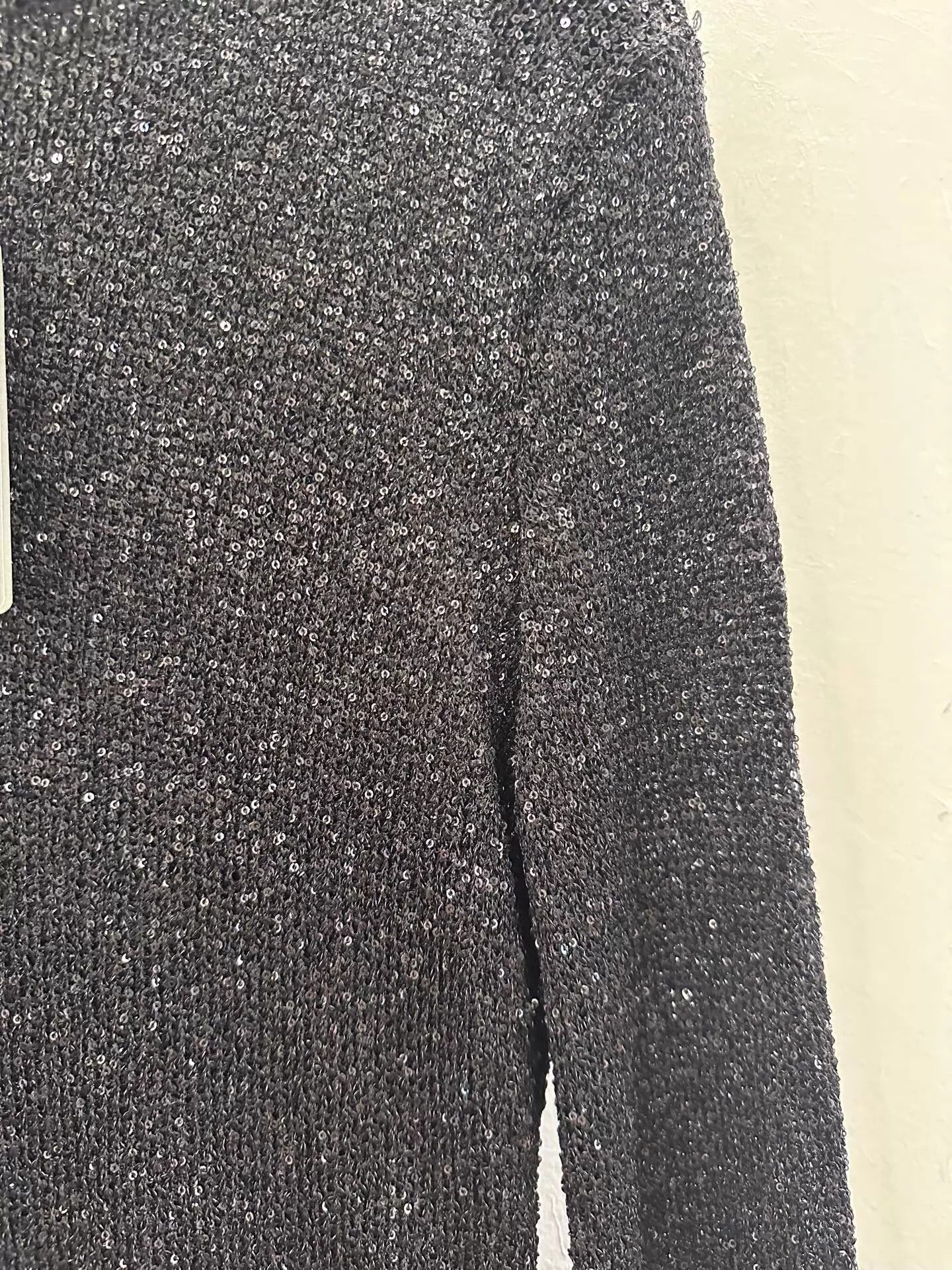 Balenciaga Balenciaga sequin star logo knit top women's black S Size S / US 4 / IT 40 - 4 Thumbnail