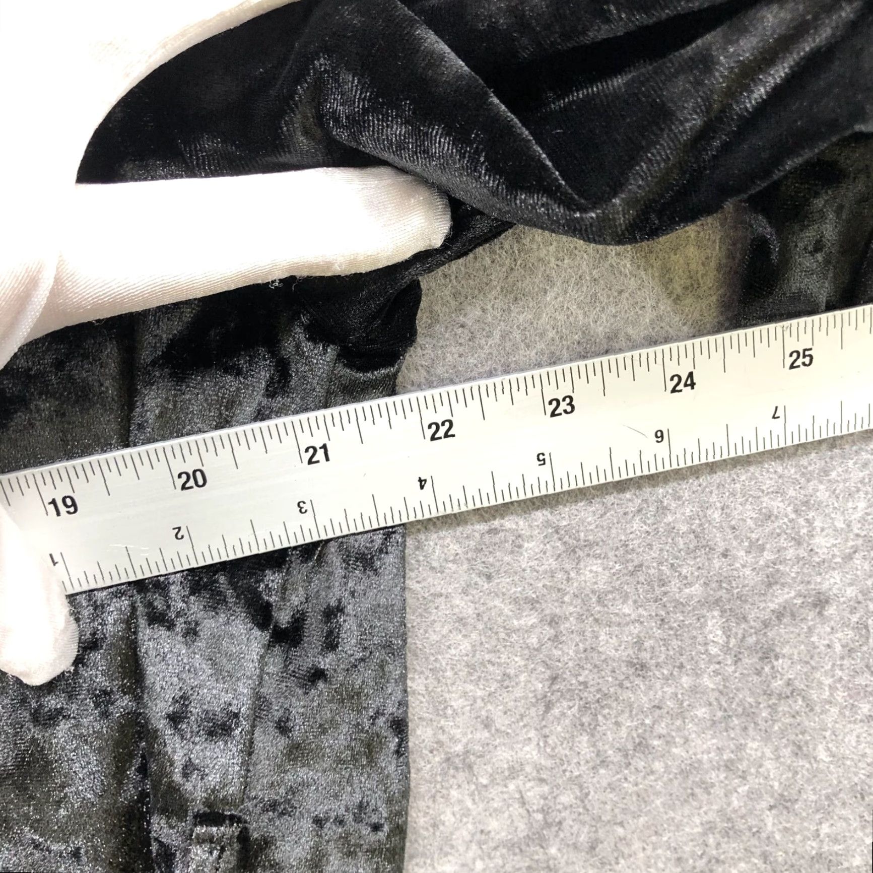 Gap Gap Velvet Robe Womens S Black Tie Waist Longline Kimono Lounge, Bag Body, 3/4 Sleeve, Polyester, Fall Winter, Robe, Regular, XS/S Size ONE SIZE - 7 Thumbnail