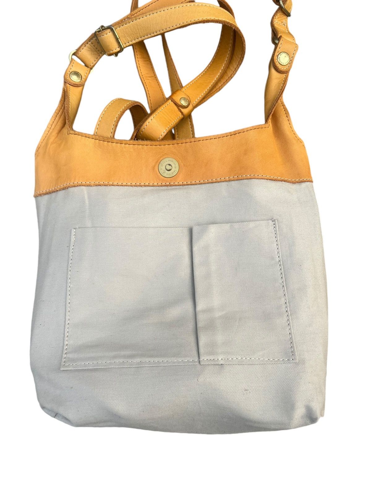 Leather Kissora Japan Fade Patina Leather Mini Backpack Bag Rucksack Size ONE SIZE - 22 Thumbnail