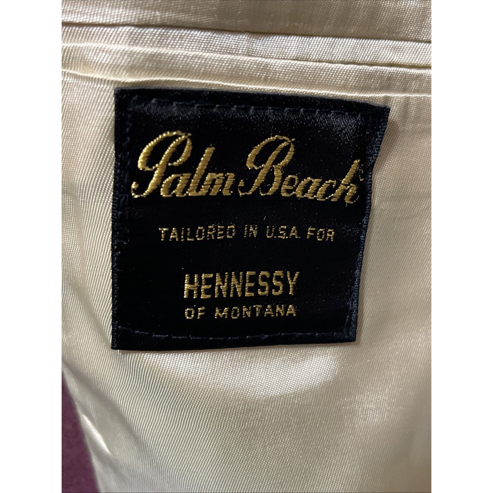Hennessy PalmBeach Men’s 42 Large Wool Red 2 Button VTG Blazer Jacket Size US L / EU 52-54 / 3 - 4 Thumbnail