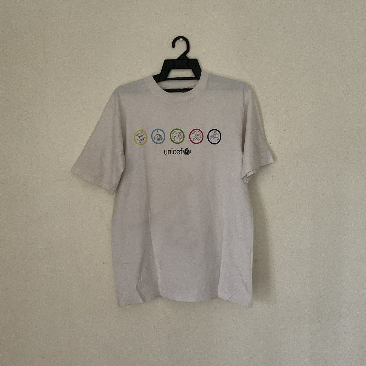 Other Vintage Unicef Box Logo Campaign White Tees Size US M / EU 48-50 / 2 - 1 Thumbnail