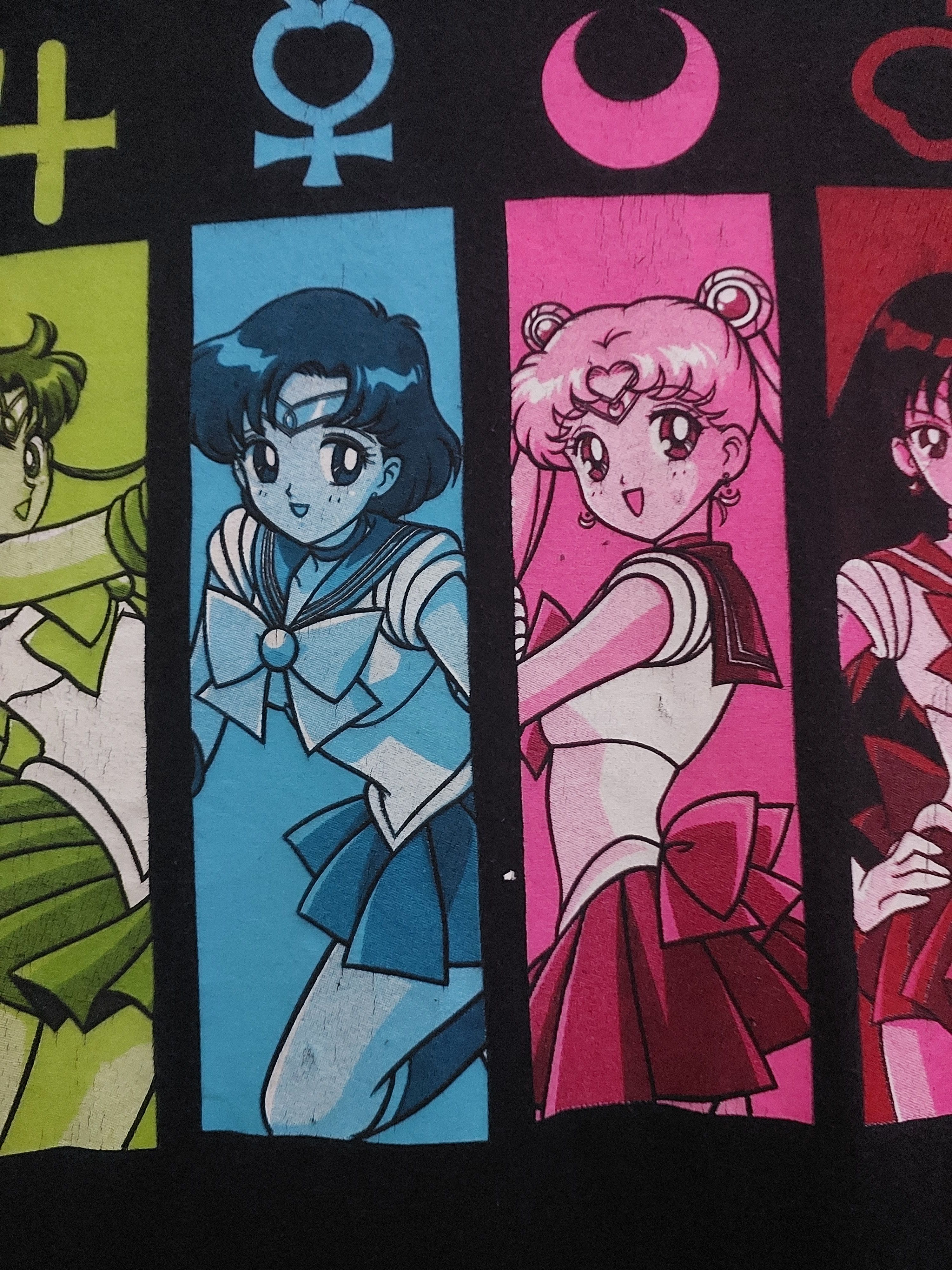 Anime × Vintage SAILORMOON ANIME T-SHIRT Size US L / EU 52-54 / 3 - 4 Thumbnail