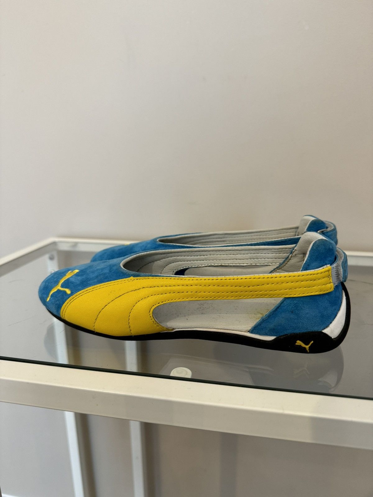 Puma × Vintage Puma blue speedcat sandals balerine shoes vintage 00s y2k Size US 4 / IT 34 - 3 Thumbnail