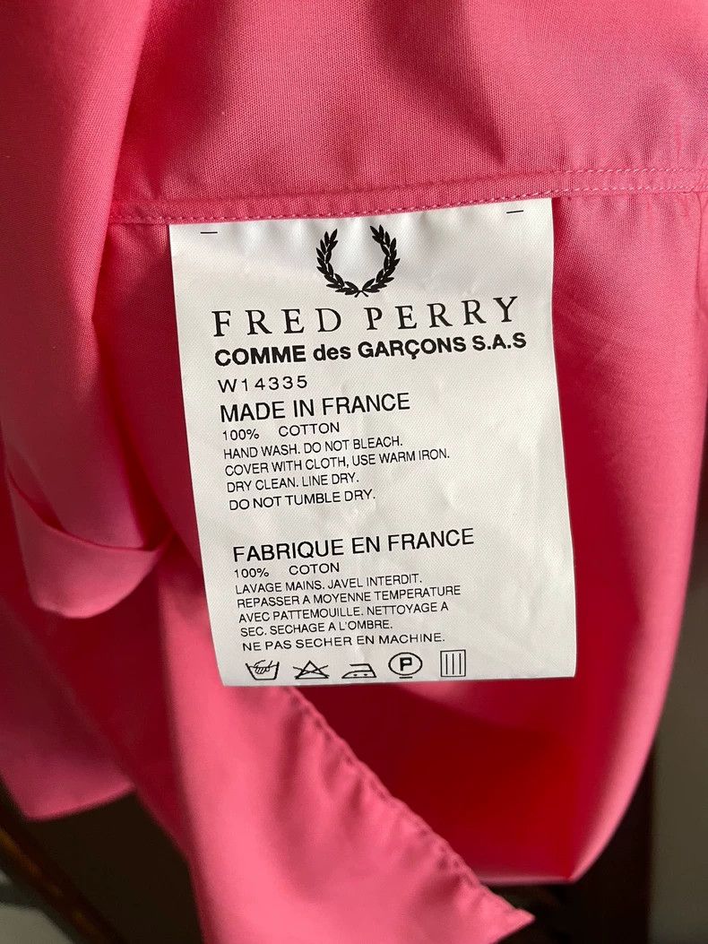 Comme des Garcons comme des garcons Rose red long sleeved shirt 2503-Nextarro Size US S / EU 44-46 / 1 - 6 Thumbnail