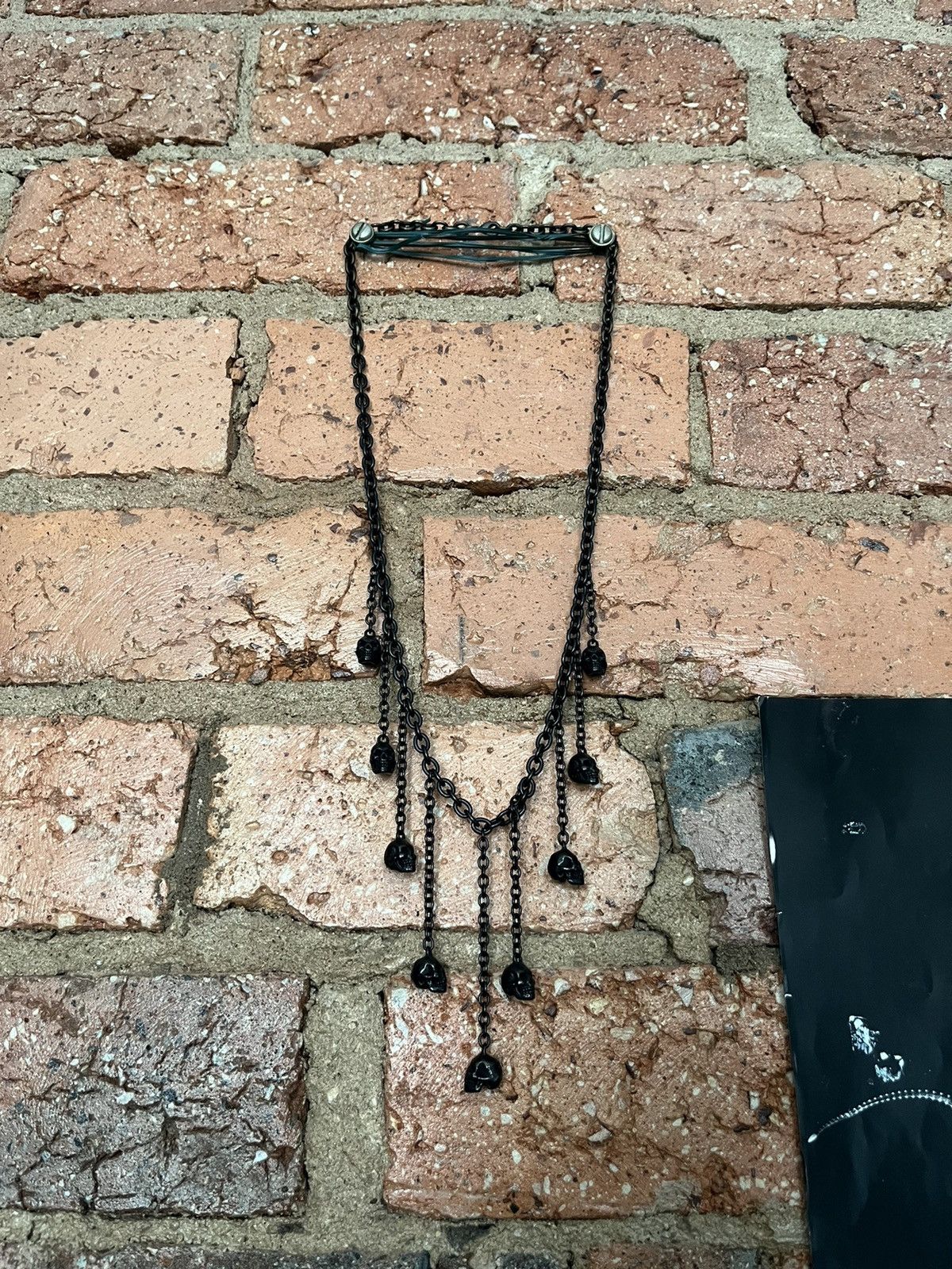 Number (N)ine Multi skull chain necklace Size ONE SIZE - 1 Thumbnail