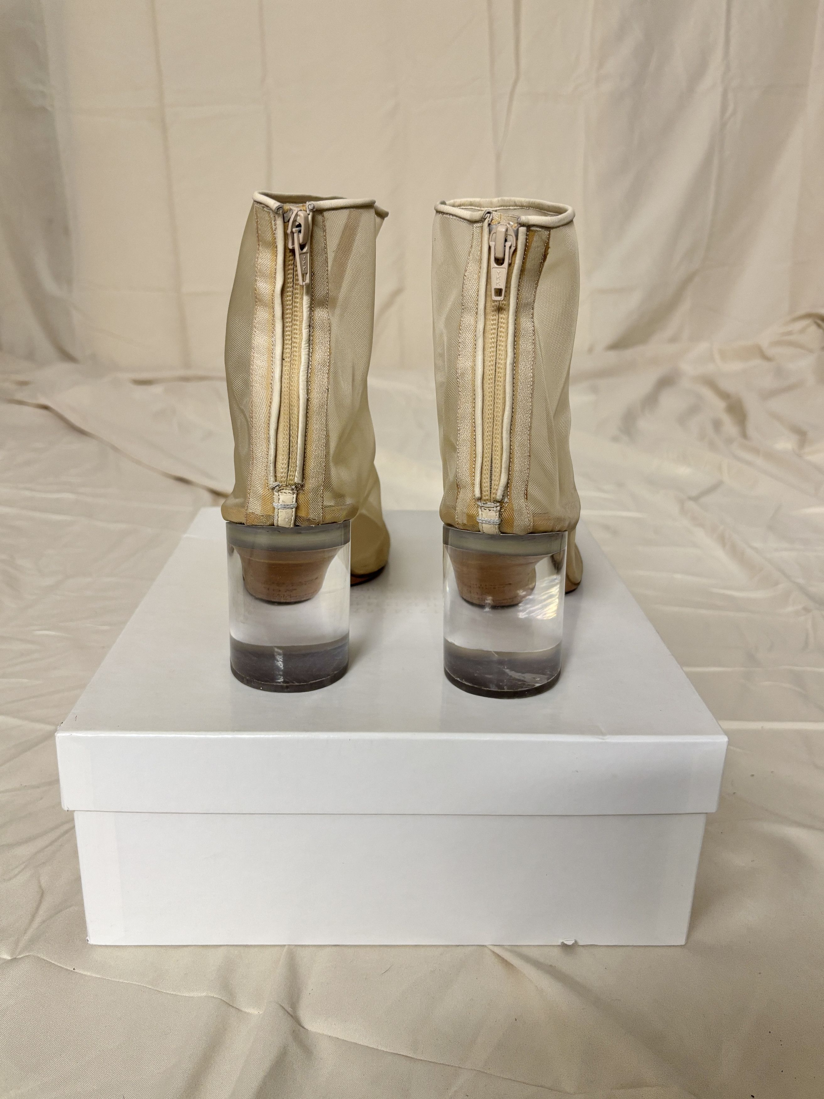 Maison Margiela Maison Margiela SUPER RARE Nude Sock Boots, early 2000's Size US 9.5 / IT 39.5 - 6 Thumbnail