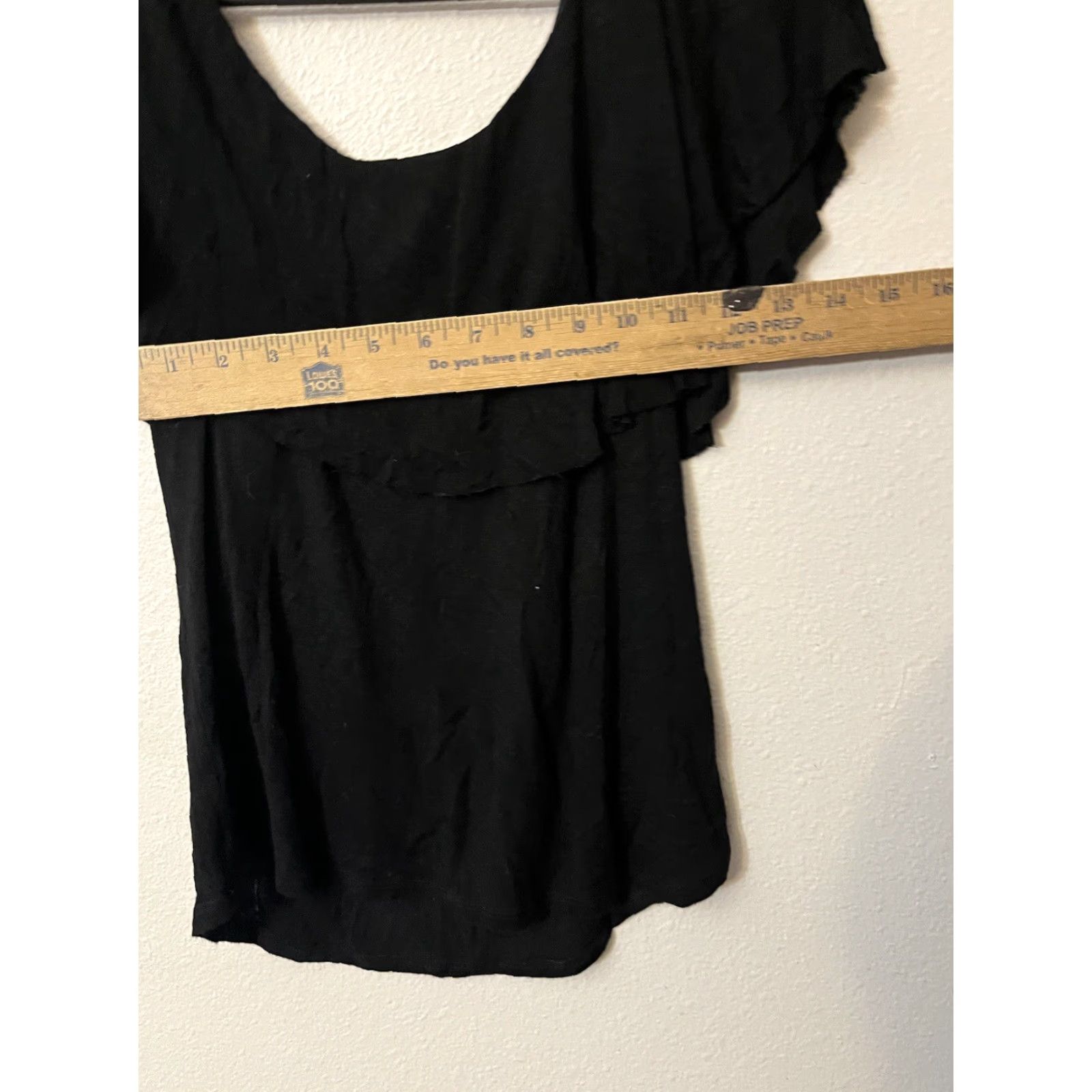 Vintage Junior Size Jolie & Joy BLACK Top Size XS Black Size XS / US 0-2 / IT 36-38 - 5 Thumbnail