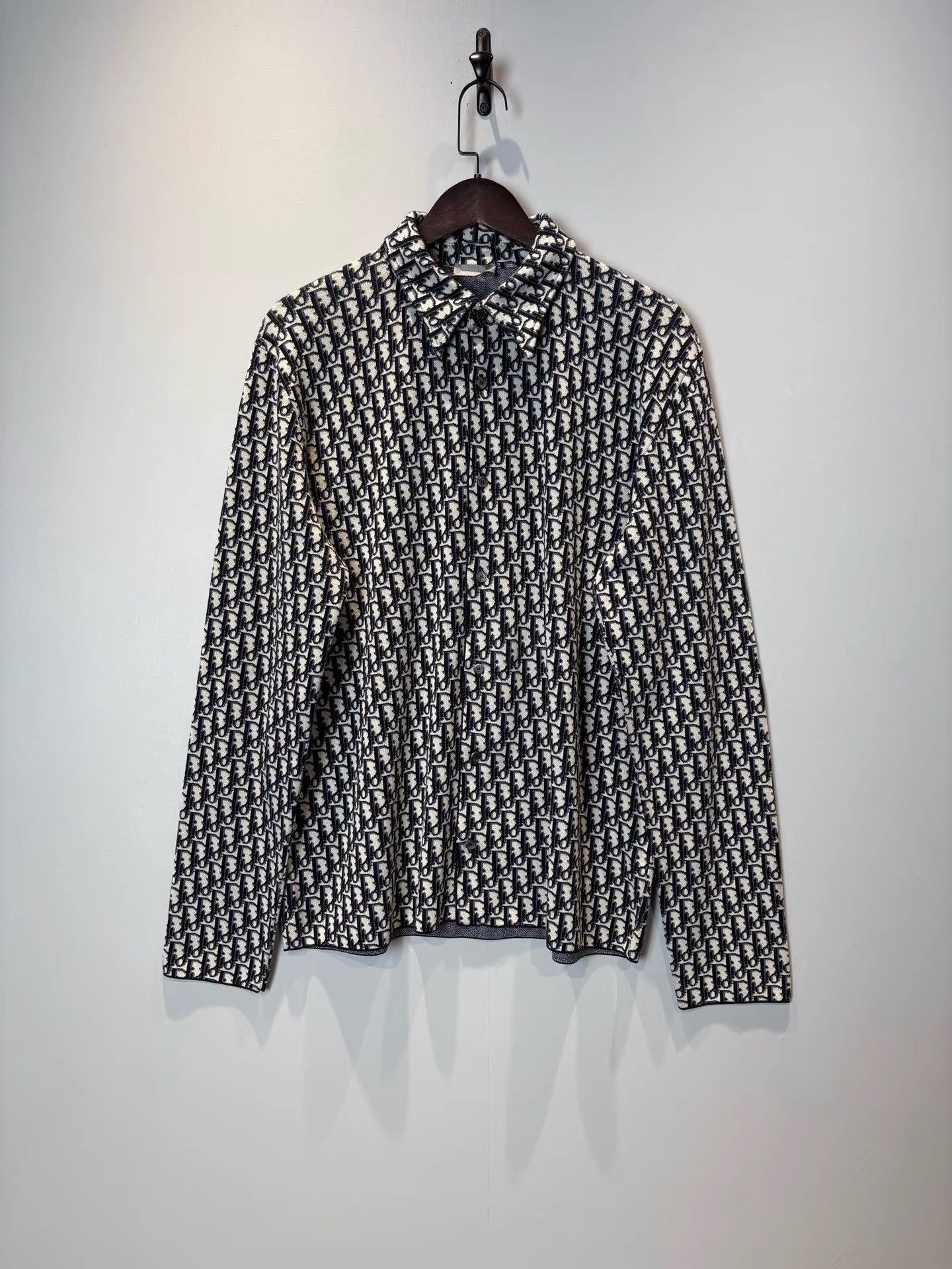 Dior Dior Black and White Printed Long Sleeve Shirt-yf | Grailed