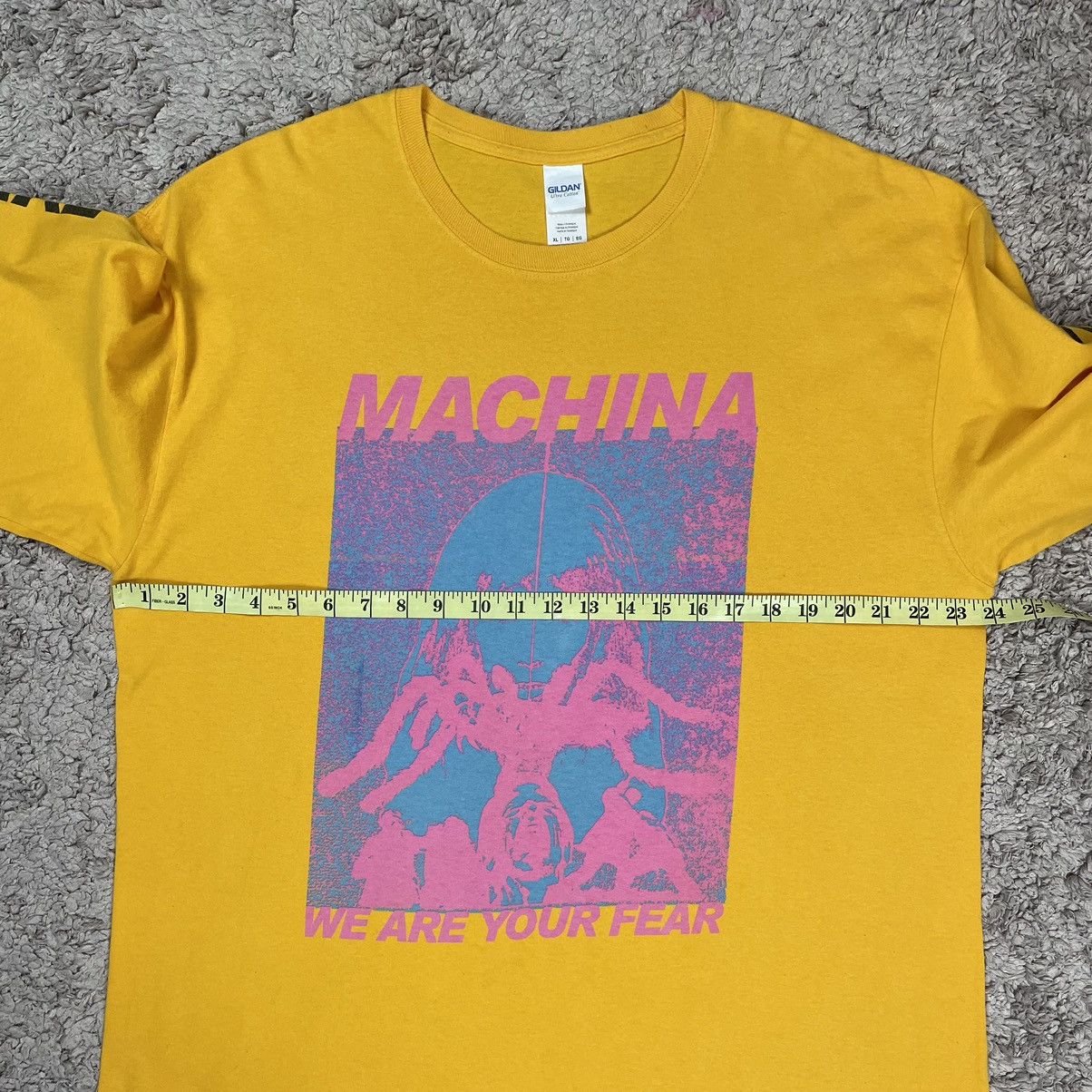 Band Tees Machina by Crystal Lake Japanese Metal Band T-shirt Size US XL / EU 56 / 4 - 13 Thumbnail