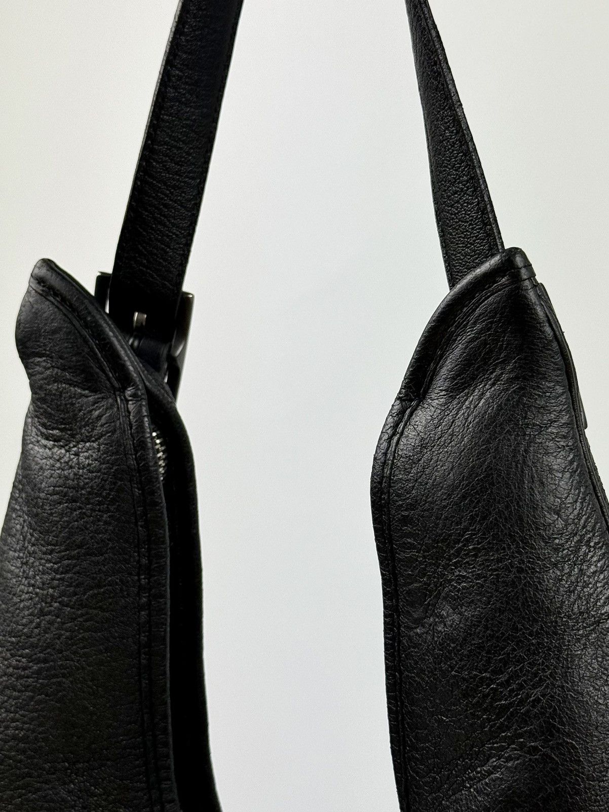 Hermes Hermes - Margiela - 1999 - Stamp C - Black - Clemence Massai Size ONE SIZE - 14 Thumbnail