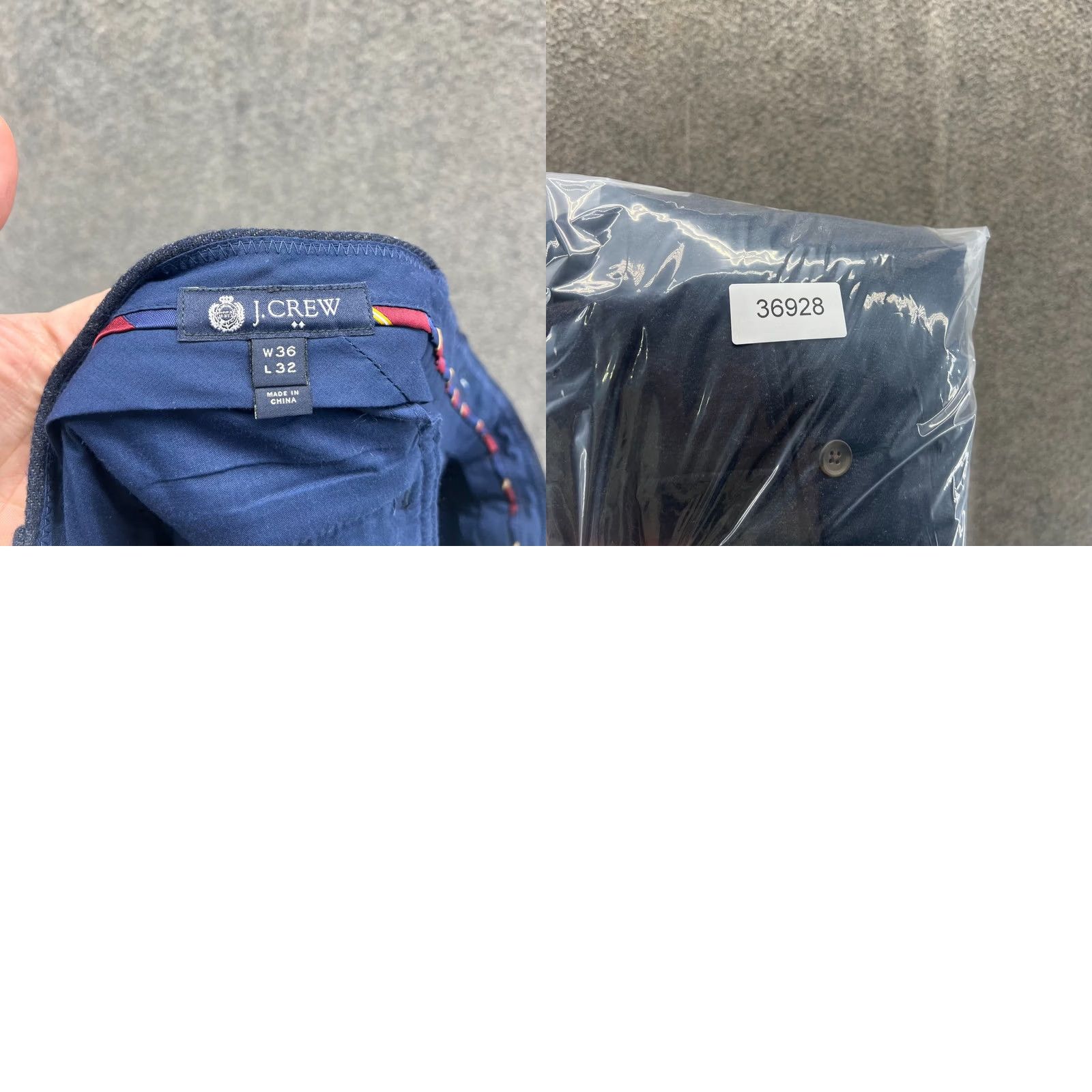 J.Crew J.Crew Dress Pants Men 36x32 Navy Blue Wool Blend Slim Fit Classic Trousers Dress Pants Slim Navy Blue Wool Men 36x32 Mens Pants 36 Inseam 32in Size US 36 / EU 52 - 8 Thumbnail