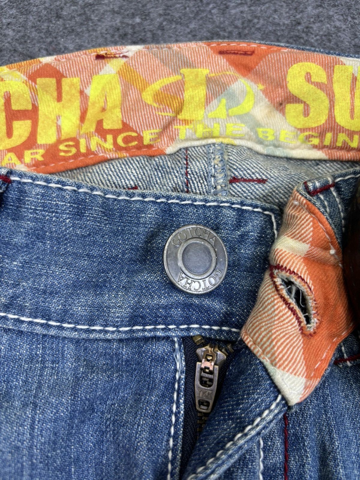 Gotcha 💥Surf Style💥Gotcha Surf Medium Wash Denim F950 Size US 33 - 8 Thumbnail
