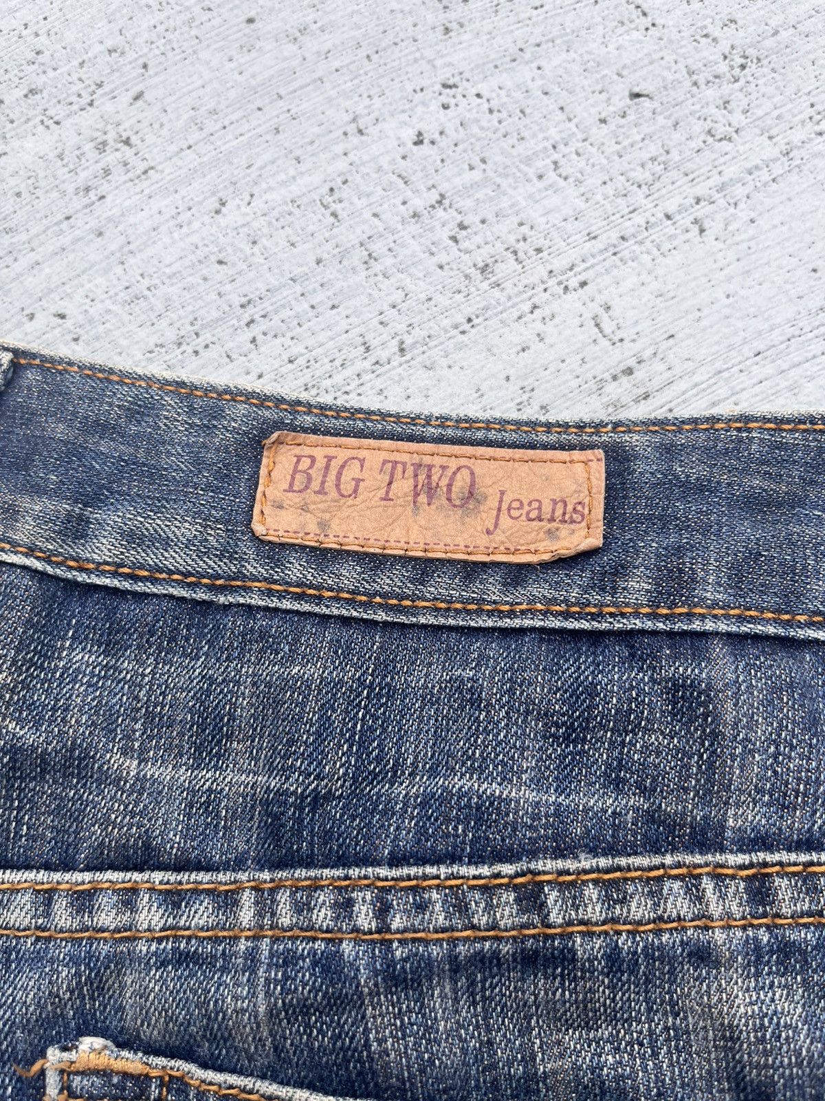 JNCO Vintage Big Two Baggy Denim Jorts Y2K Skater Style Size US 31 - 8 Thumbnail