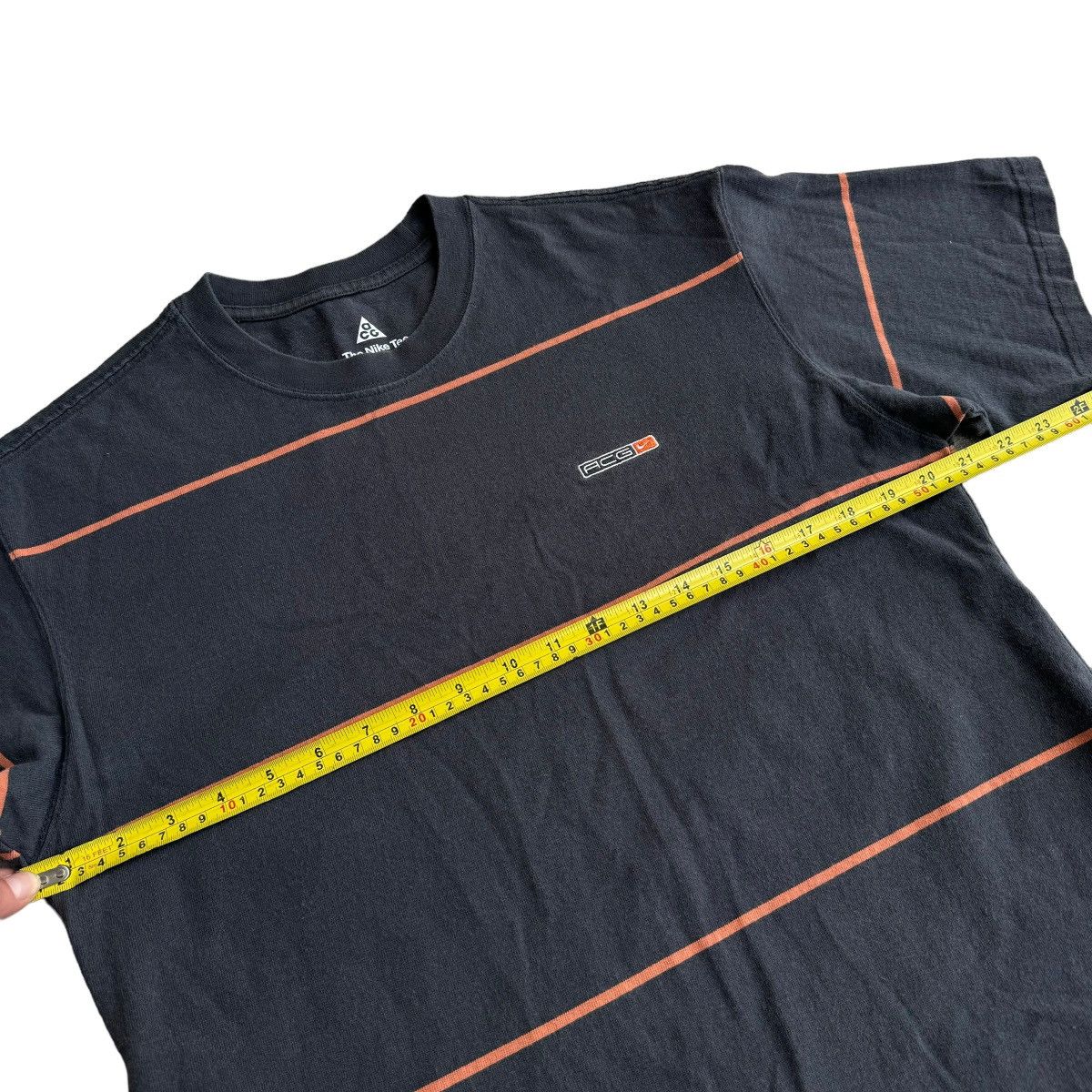 Japanese Brand × Nike ACG × Vintage Vintage Nike ACG Striped Tee Shirt Y2K Casual Gym skater Size US S / EU 44-46 / 1 - 7 Thumbnail