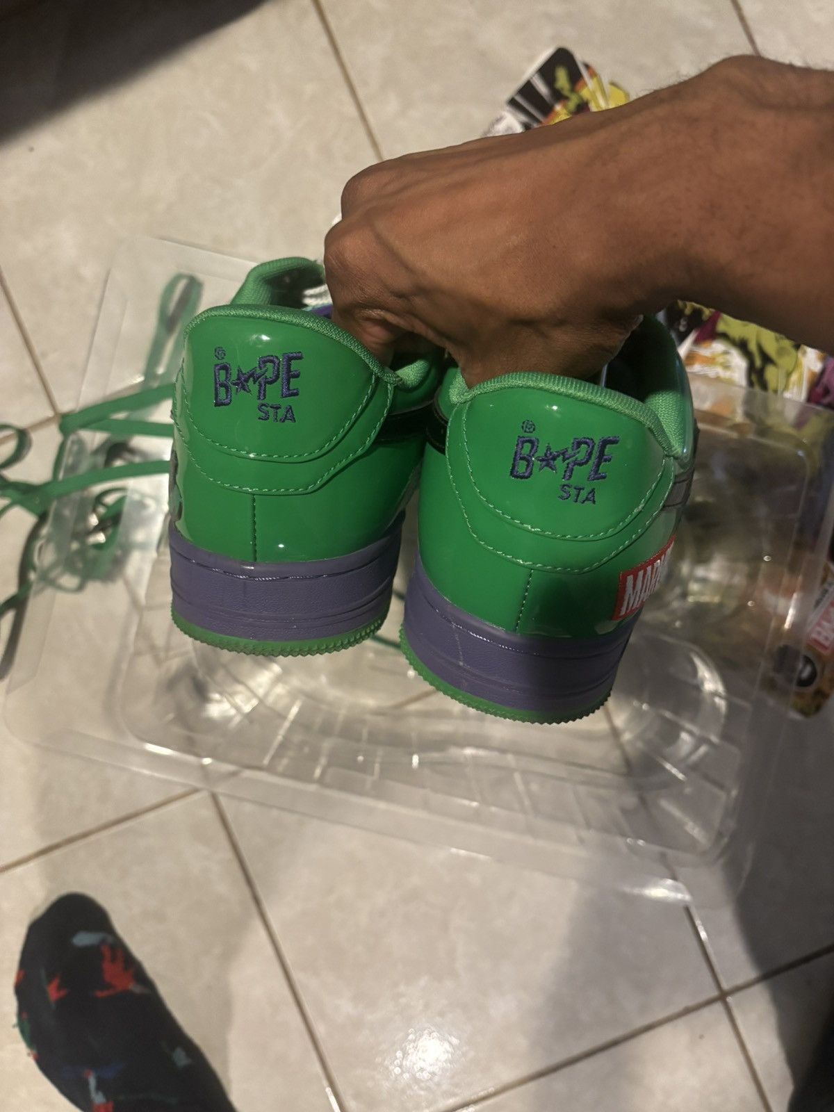 MARVEL X BAPESTA INCREDIBLE HULK
