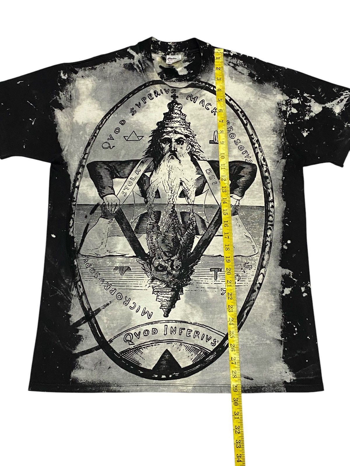 Vintage Rare🔥Vintage 90s Abstract Wizard Mosquitohead Double Sided Size US L / EU 52-54 / 3 - 13 Thumbnail