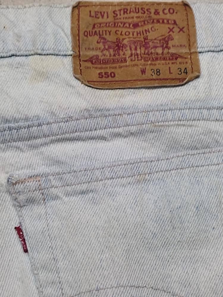 Levi's × Levi's Vintage Clothing LEVIS DISTRESSED JEANS VINTAGE Size US 37 - 10 Thumbnail