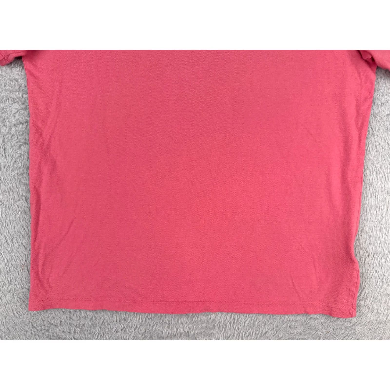The North Face The North Face Shirt Women Medium Pink Crew Neck Short Sleeve 100% Cotton Logo Embroidered Casual Solid Womens Size M / US 6-8 / IT 42-44 - 5 Thumbnail