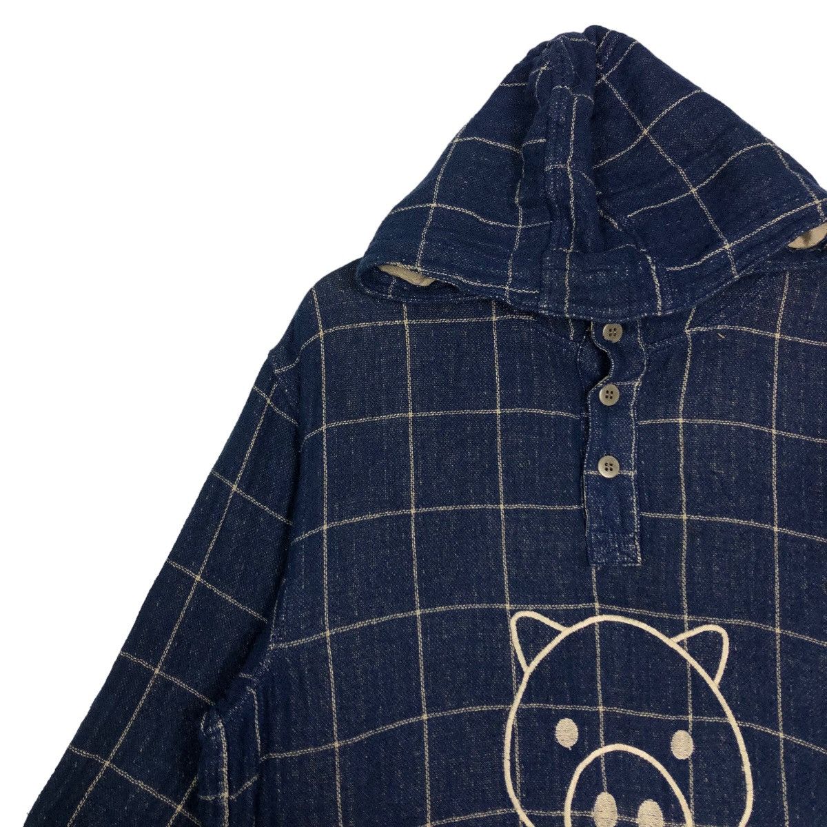 Hysteric Glamour 🔥Oversized Jacket Drug Store’s Big Logo Pig Tartan Design Size US L / EU 52-54 / 3 - 7 Thumbnail