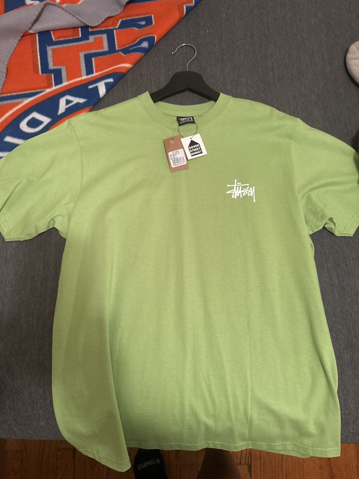 Stussy green stussy shirt Size US M / EU 48-50 / 2 - 1 Thumbnail