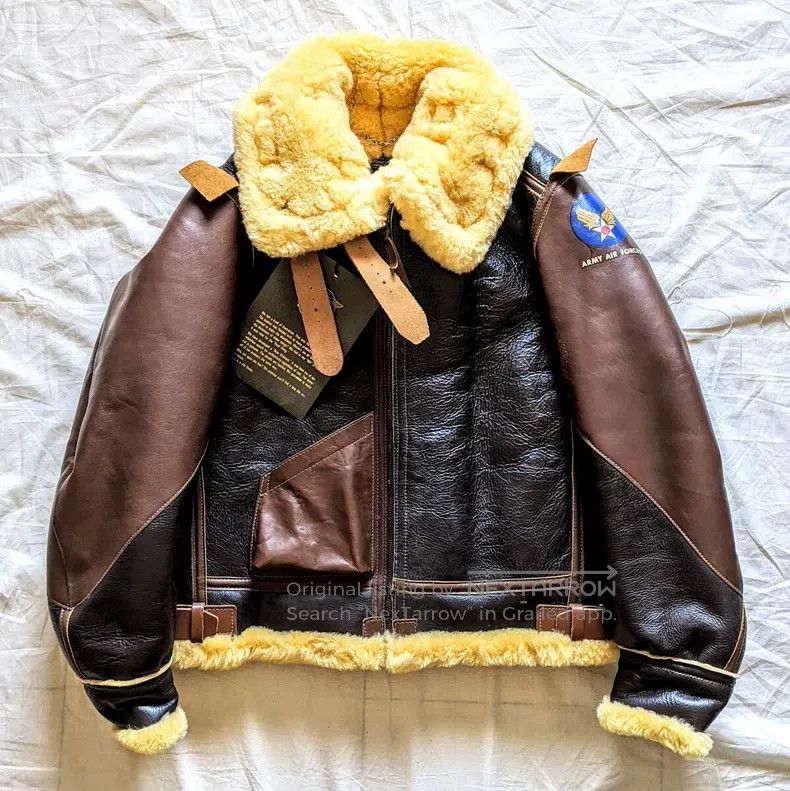The Real McCoy's The Real McCoys Leather one-piece flight jacket Size US S / EU 44-46 / 1 - 1 Thumbnail