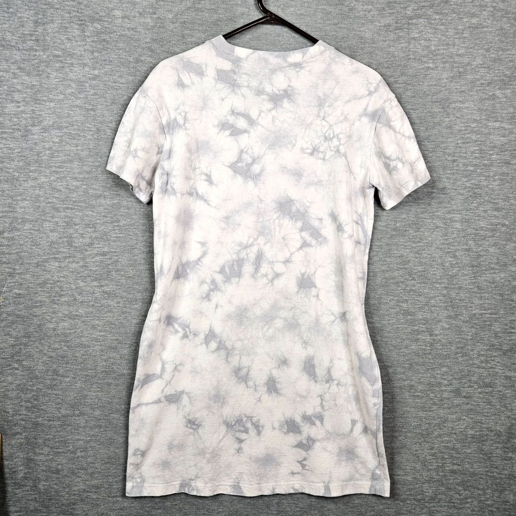 Madewell Madewell Shirt Dress Women’s Tie-dye Short Sleeve Crew Neck Size S Color Blue Casual T-Shirt Dress Womens Size S / US 4 / IT 40 - 2 Thumbnail