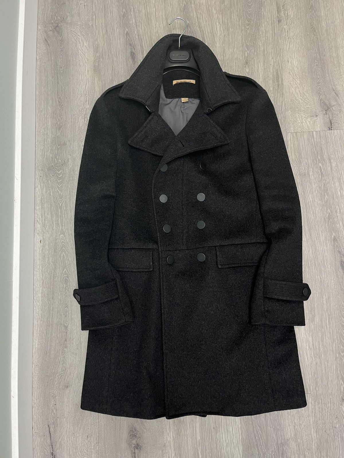 John Varvatos Double breasted coat. Small Size US S / EU 44-46 / 1 - 18 Thumbnail