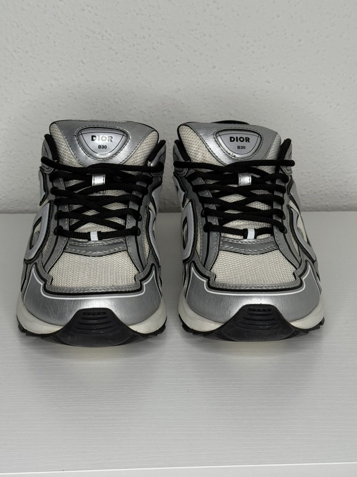 Dior Dior B30 White Silver Size US 9 / EU 42 - 12 Thumbnail