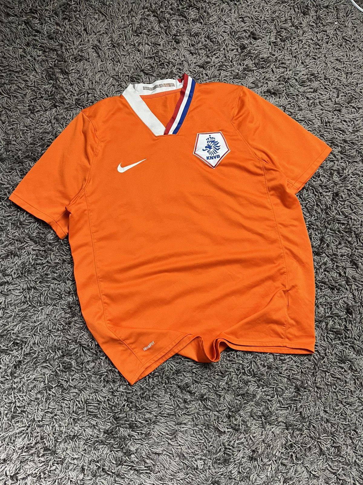Nike Nike Netherlands 2008-2009 Home Jersey Holland L Size US L / EU 52-54 / 3 - 1 Thumbnail