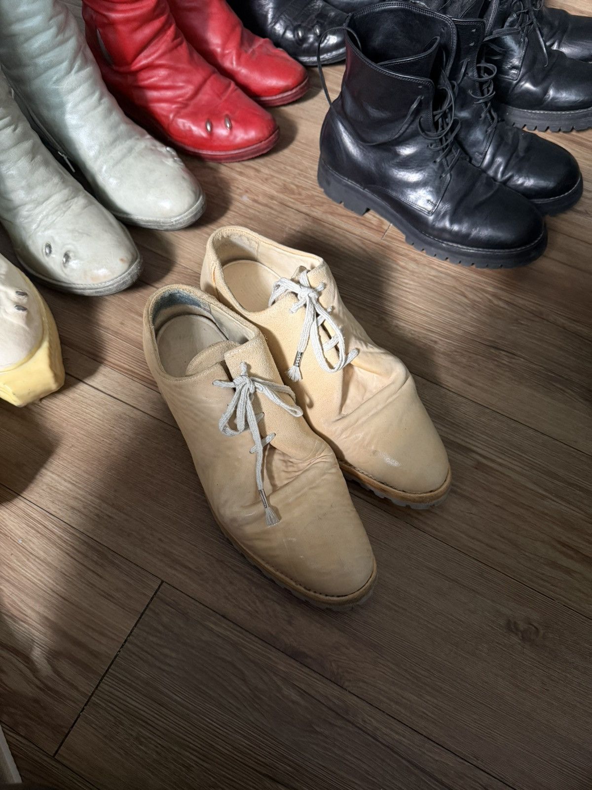 Carol Christian Poell Carol Christian Poell One-Piece Folded Oxfords Tank Sole Size US 10.5 / EU 43-44 - 2 Thumbnail