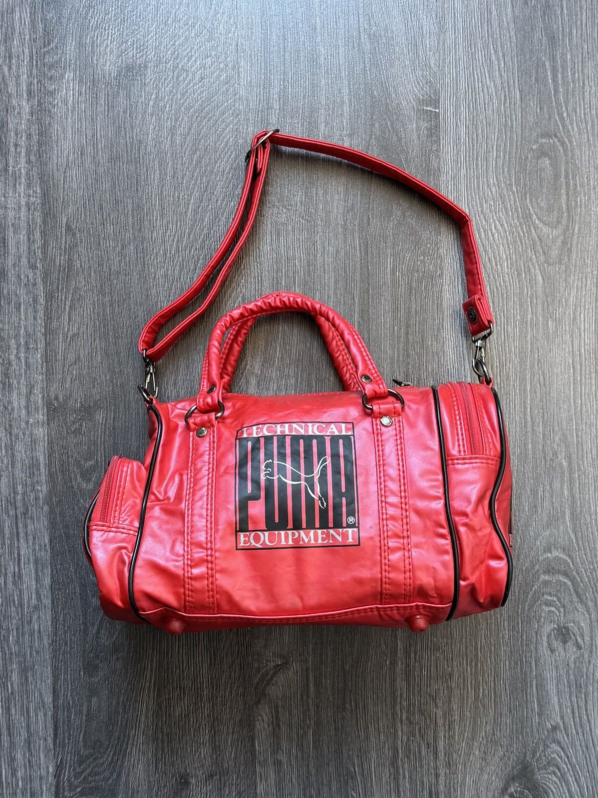 Puma × Vintage 90s Vintage Puma Sport Bag Red Size ONE SIZE - 1 Thumbnail