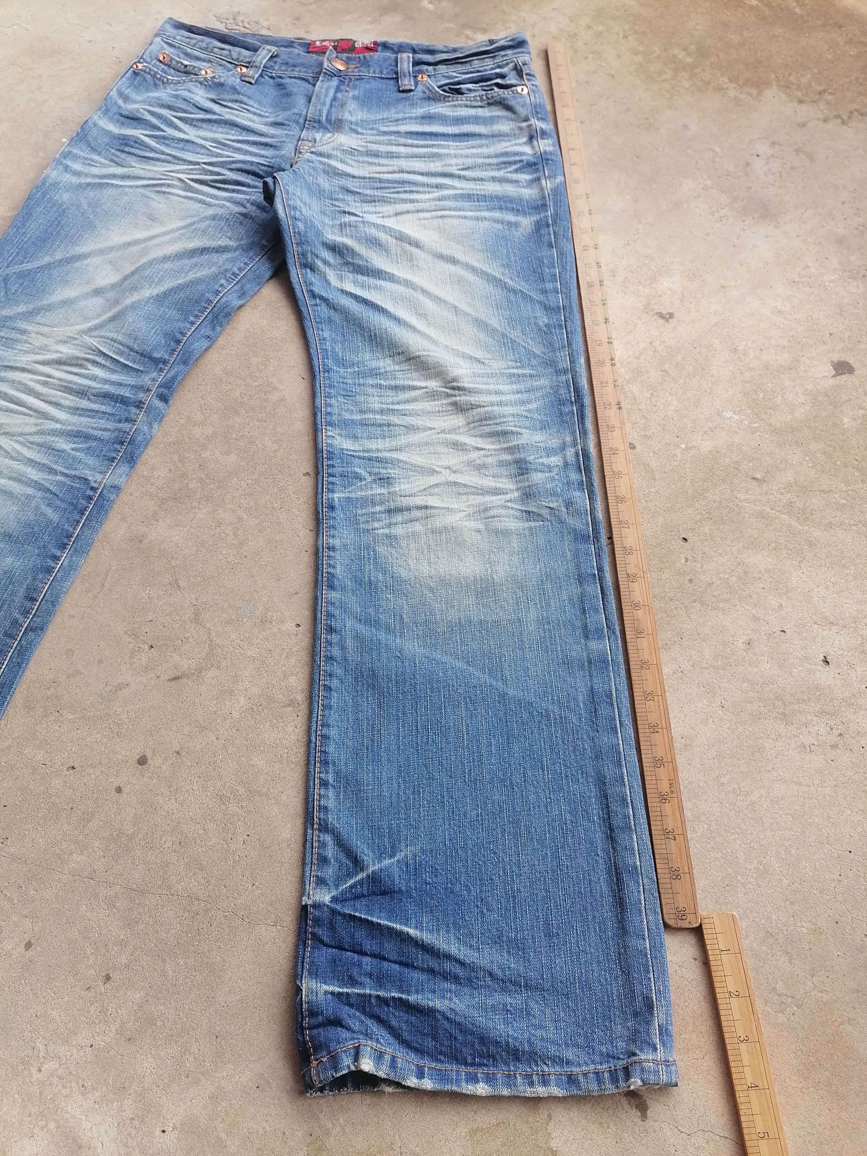 Japanese Brand Oniarai Nice Design Jeans Japan Size US 34 / EU 50 - 7 Thumbnail