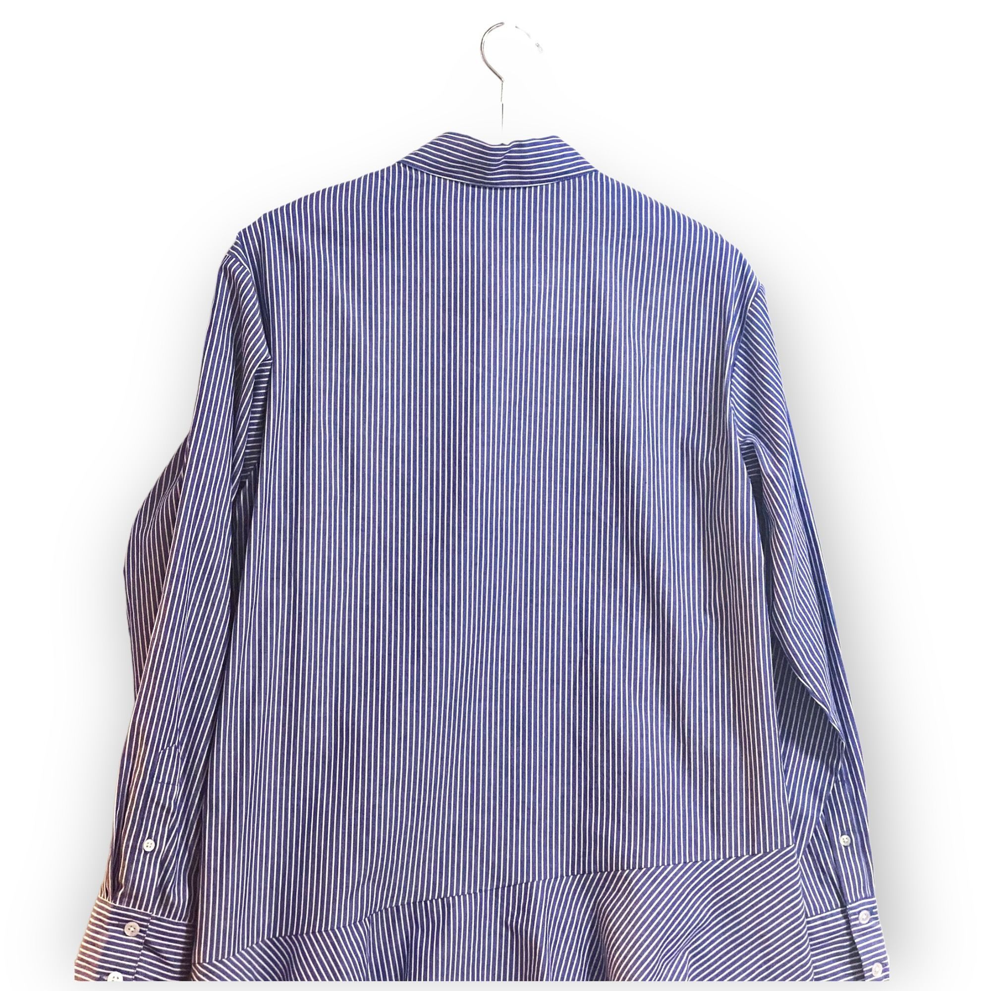 Veronica Beard Veronica Beard Gilda Oversized Striped Cotton shirt. Size 4, Size S / US 4 / IT 40 - 7 Thumbnail