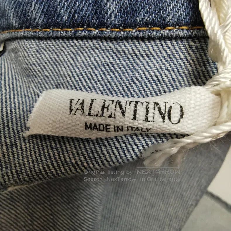 Valentino Valentino Cotton single-breasted lapel jacket Size US XXL / EU 58 / 5 - 6 Thumbnail