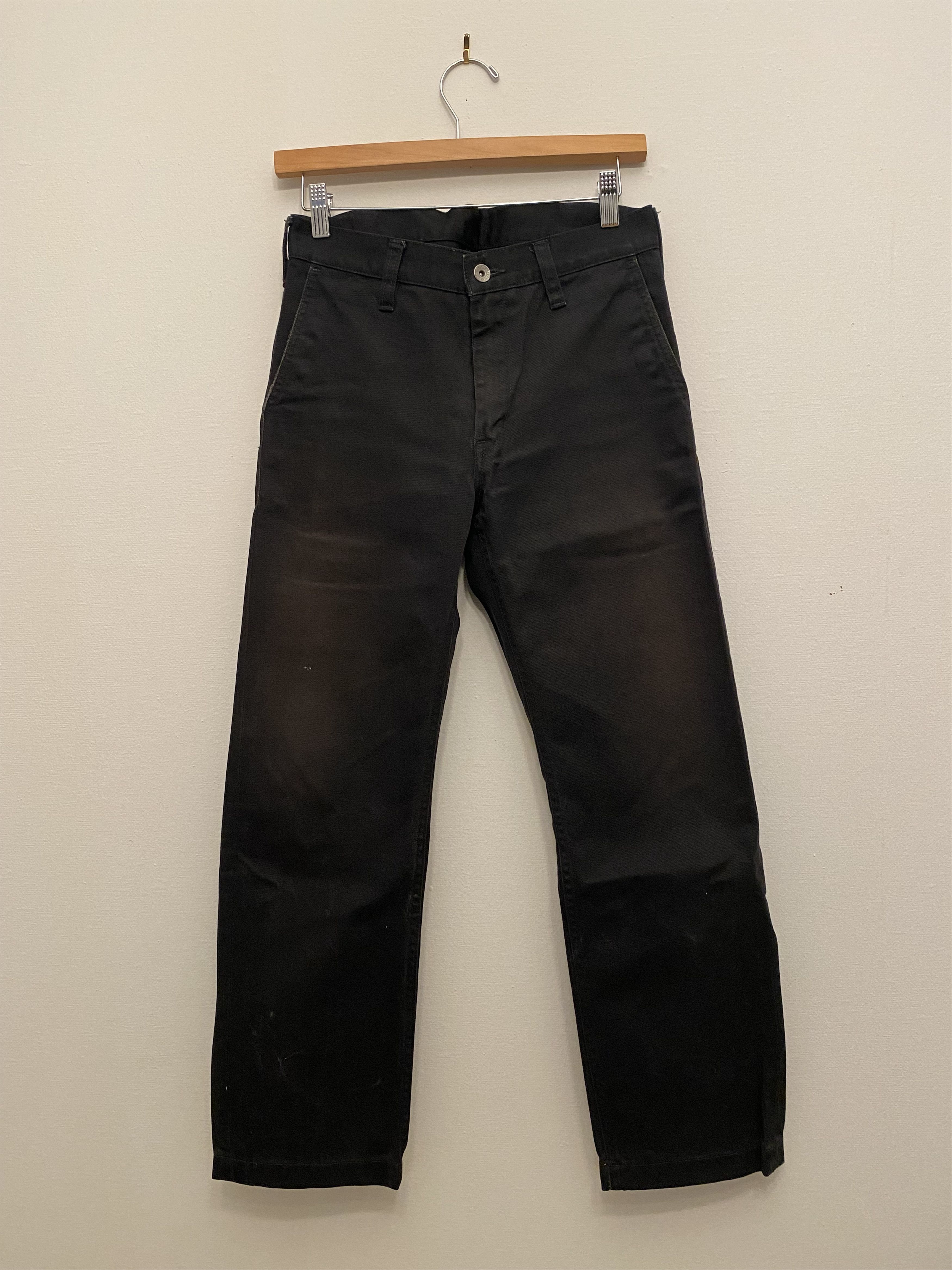 Iron Heart Iron Heart Black Chino Selvedge Made in Japan Size US 29 - 1 Thumbnail