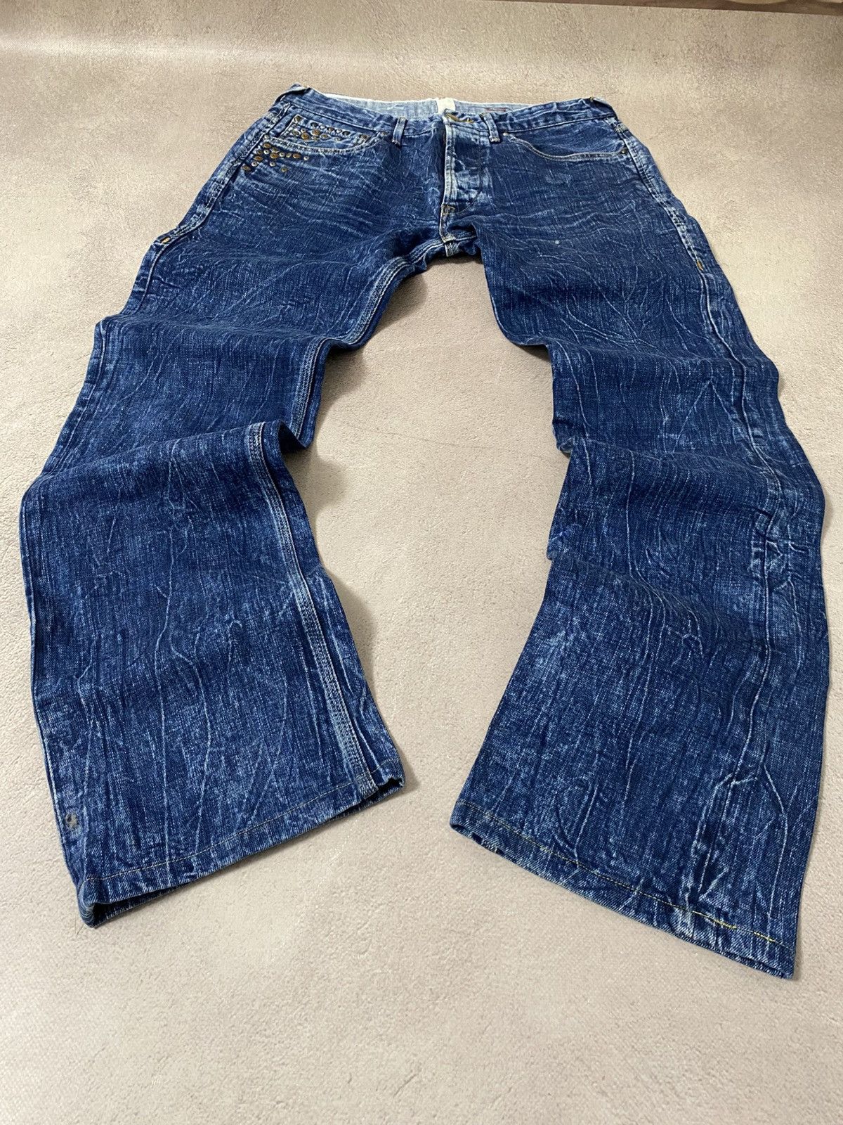 Japanese Brand × Pepe Jeans Denim baggy tornado mart style y2k jeans pants Size US 32 / EU 48 - 1 Thumbnail