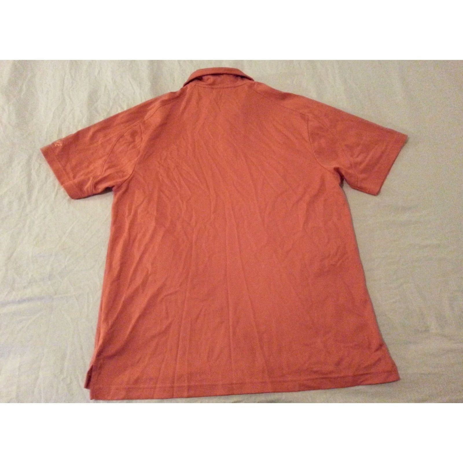 Nike Nike Golf Shirt Mens L Orange Polo Athletic Size US L / EU 52-54 / 3 - 3 Thumbnail