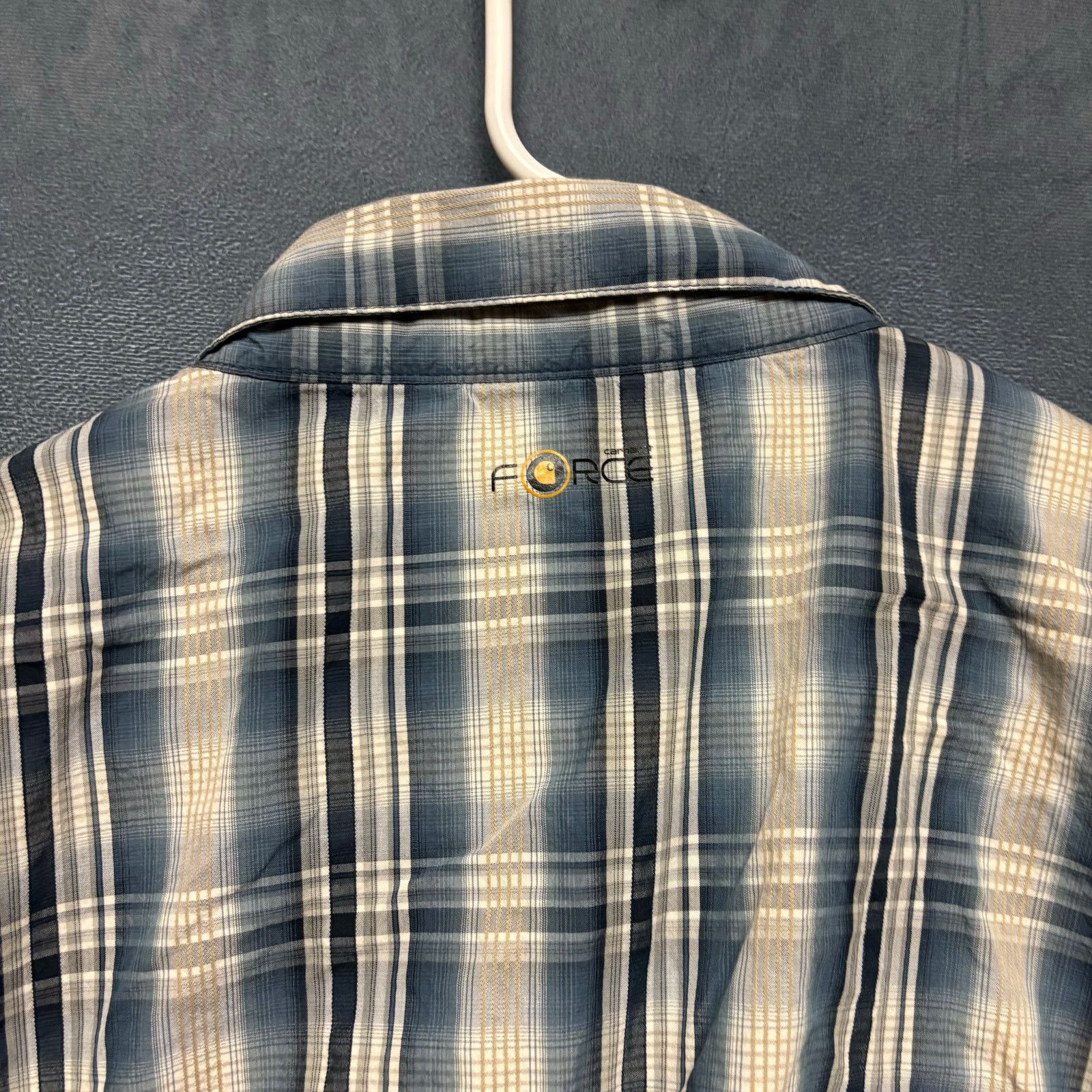 Carhartt Carhart Force Relaxed Fit Shirt Plaid Fisherman Ventilated Size US XXL / EU 58 / 5 - 3 Thumbnail