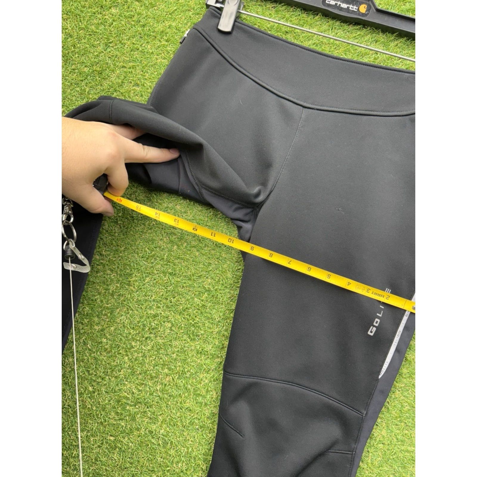 Vintage Golite Pants Womens XS Black Jogger Casual Stretch Drawstring 26x27 Size 26" / US 2 / IT 38 - 5 Thumbnail