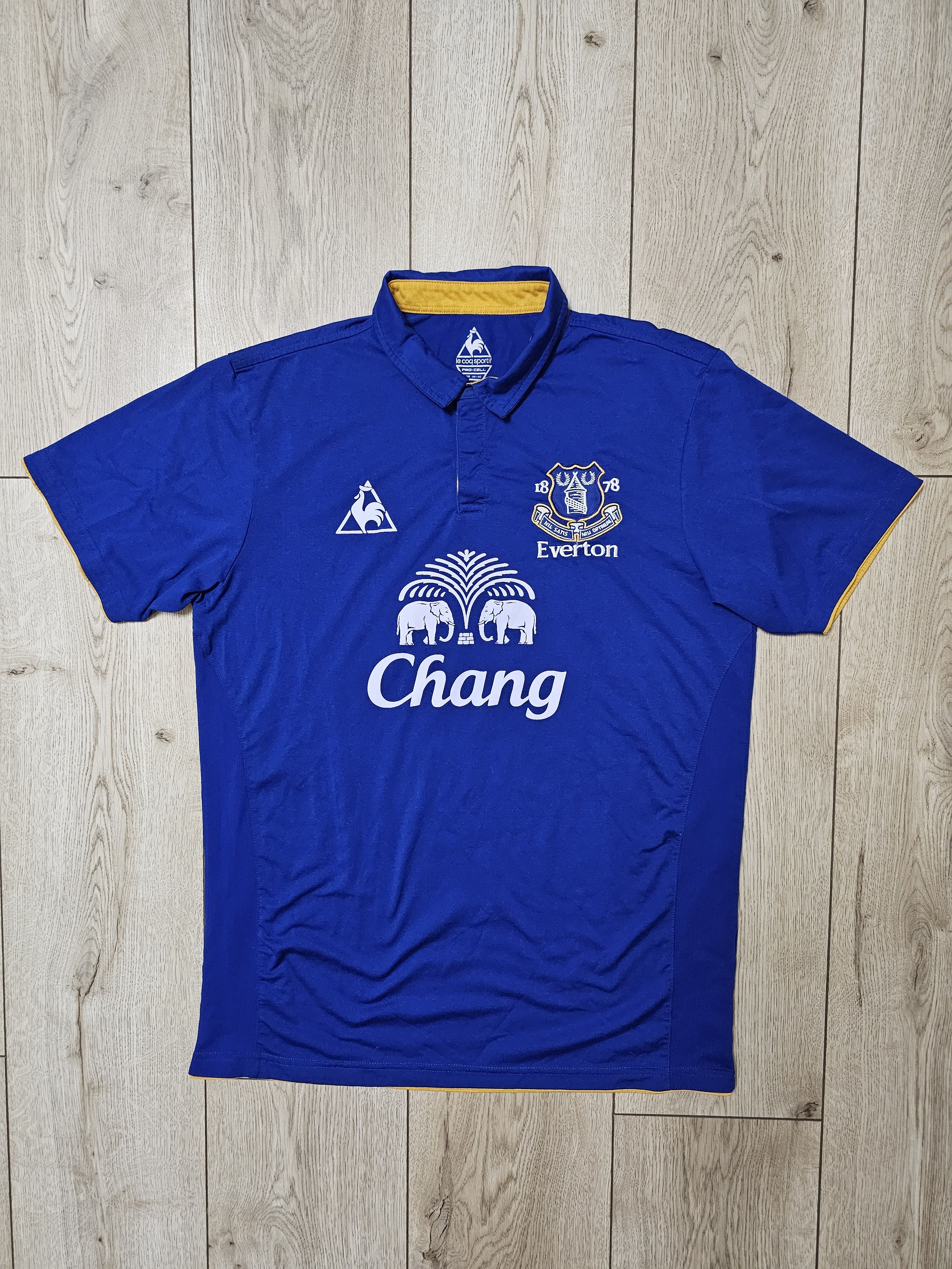 Vintage EVERTON 2011 2012 HOME FERGUSON FOOTBALL SHIRT SOCCER JERSEY Size US M / EU 48-50 / 2 - 1 Thumbnail