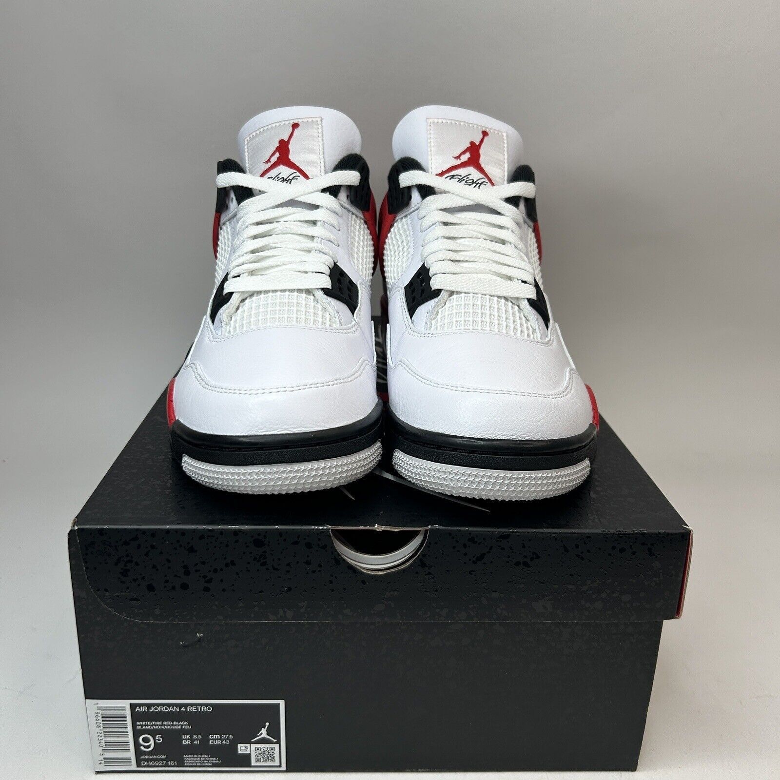 Jordan Brand Nike Air Jordan 4 Retro “Red Cement” 2023 Size US 9.5 / EU 42-43 - 2 Thumbnail