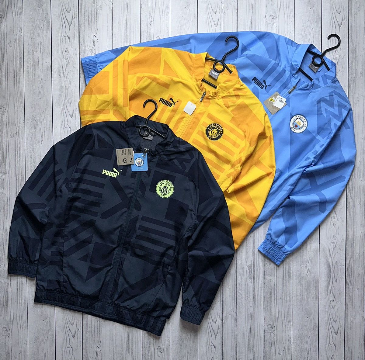 Puma Manchester City puma soccer jacket blue size M Size US M / EU 48-50 / 2 - 4 Thumbnail