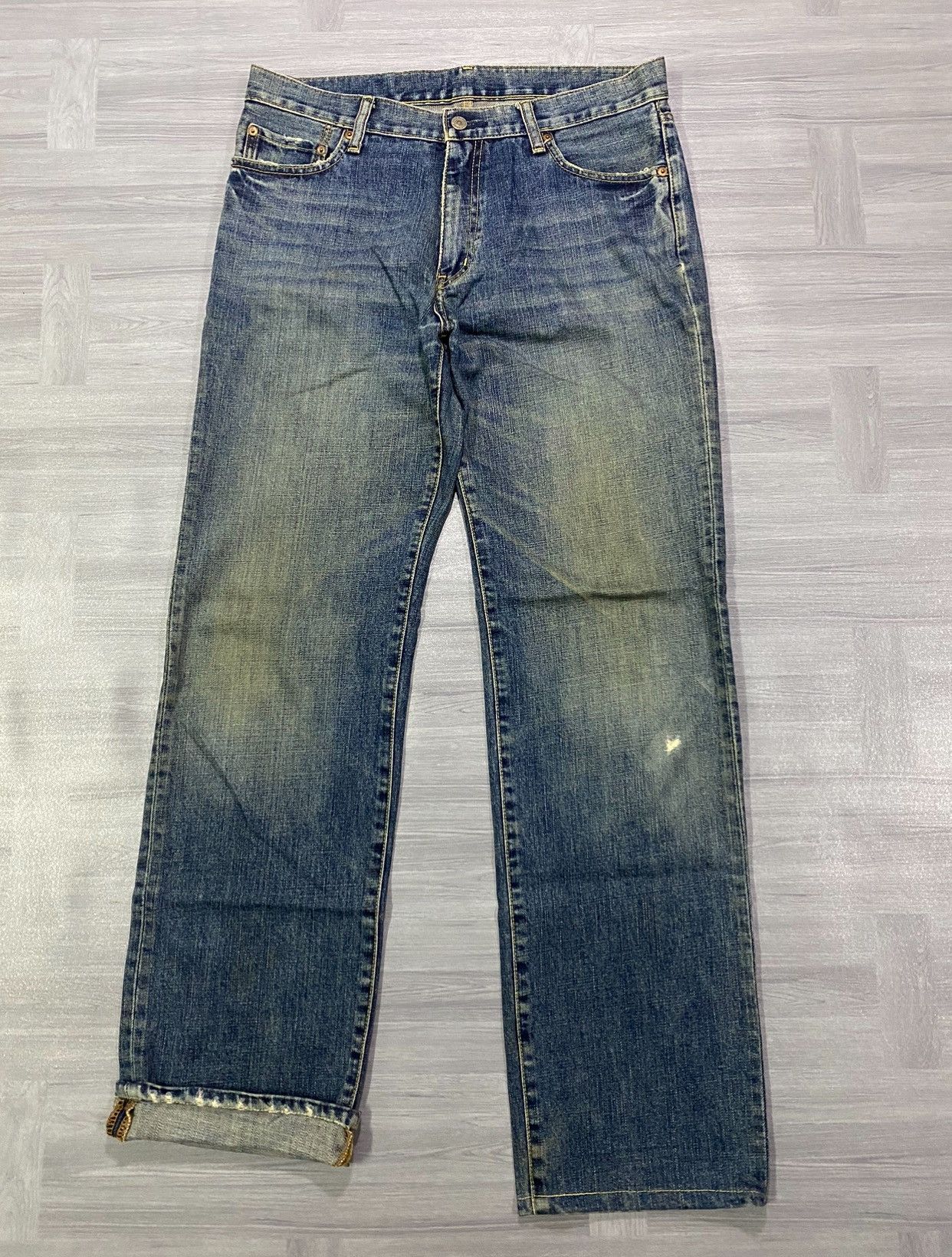 Uniqlo Vintage Uniqlo S-002 Jeans Denim Size US 35 - 1 Thumbnail