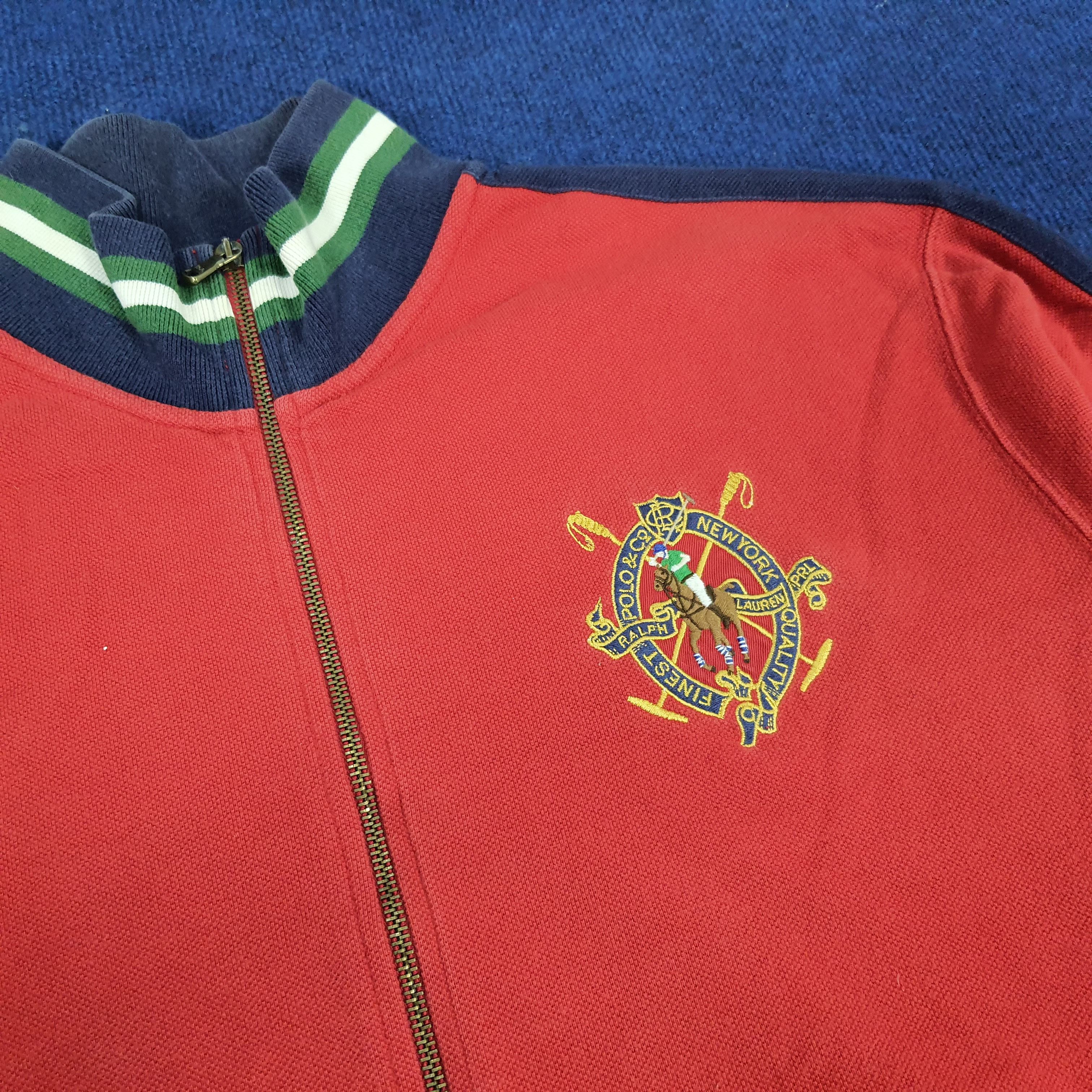 Polo Ralph Lauren Vintage POLO Ralph Lauren New York Embroidery Logo Sweaters Size US XL / EU 56 / 4 - 2 Thumbnail